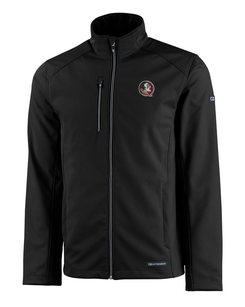 NCAA Florida State Seminoles Evoke Eco Softshell Recycled Full-Zip Jacket
