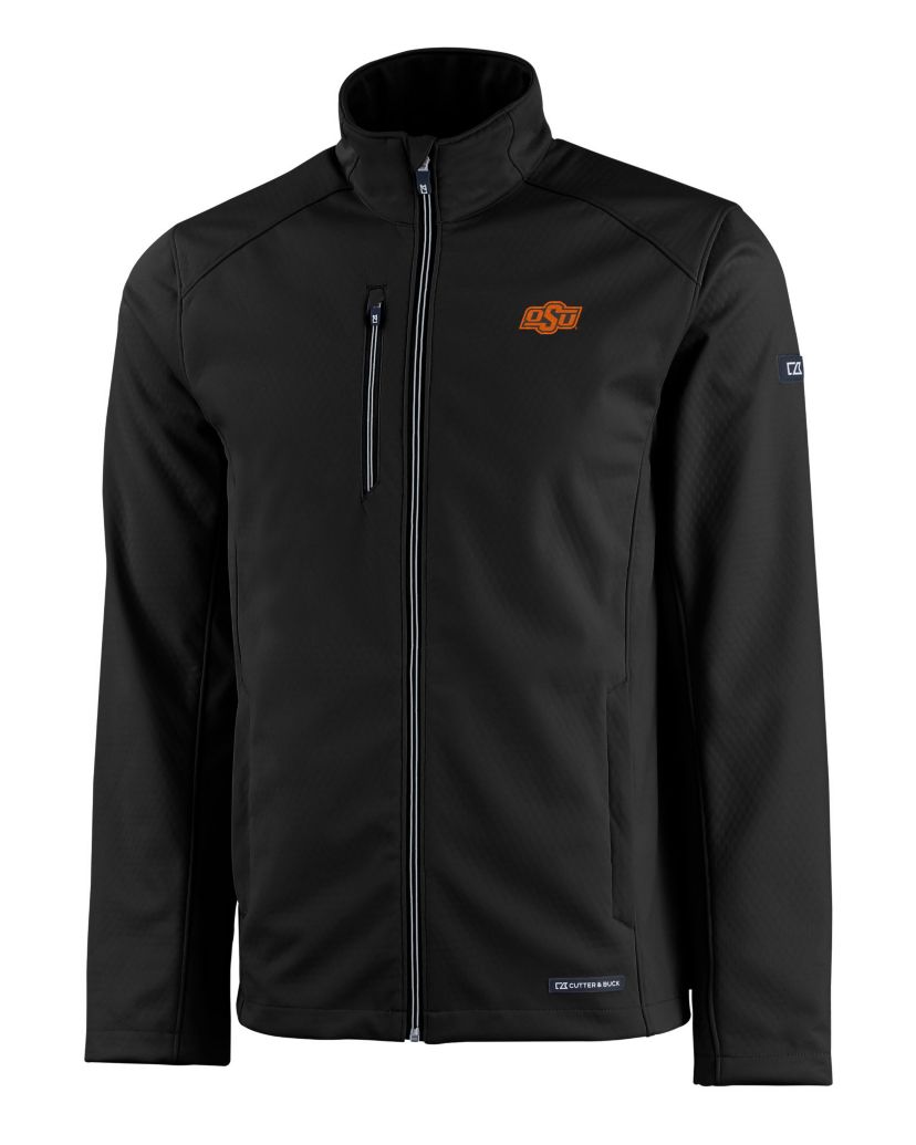 NCAA Oklahoma State Cowboys Evoke Eco Softshell Recycled Full-Zip Jacket