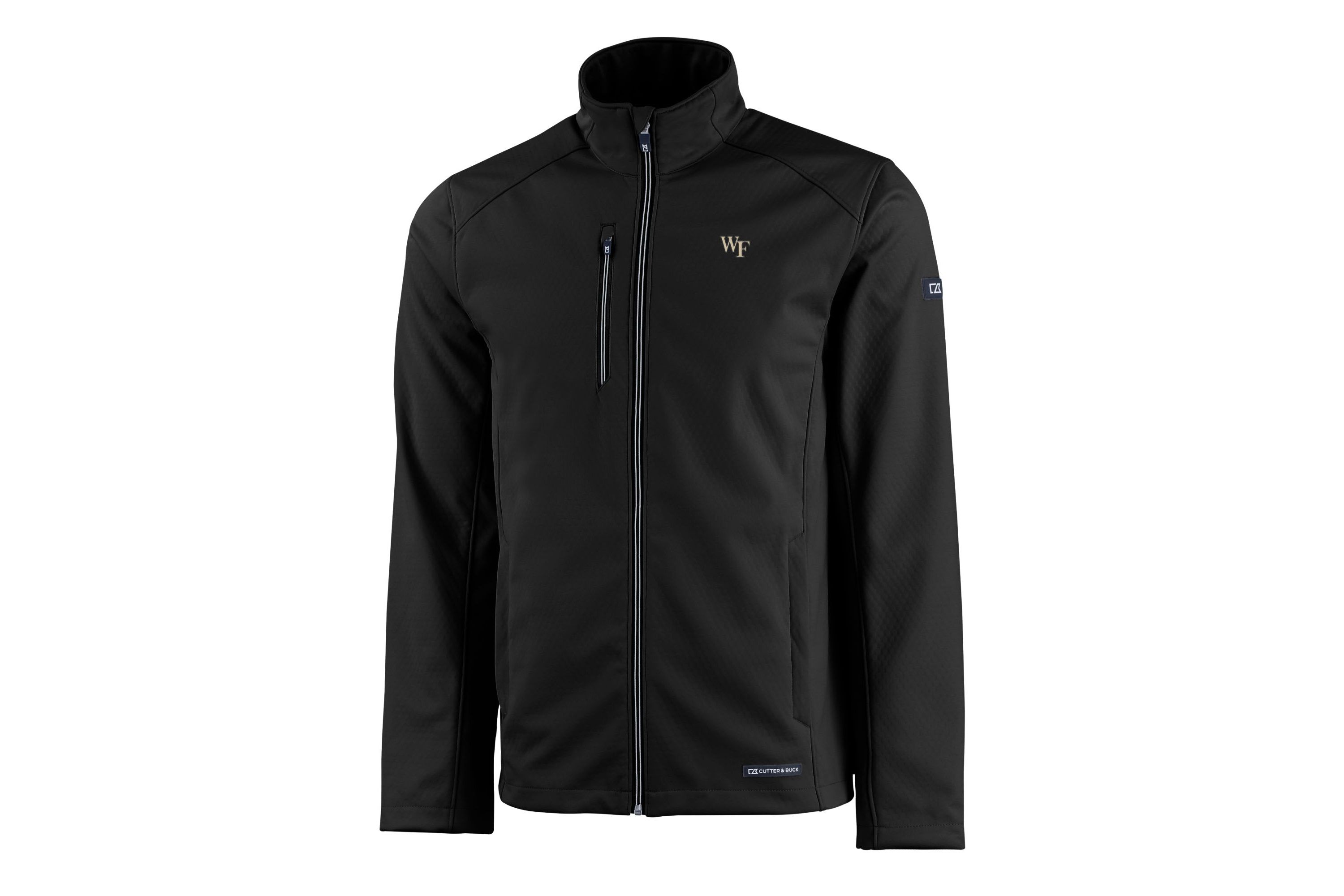 NCAA Wake Forest Demon Deacons Evoke Eco Softshell Recycled Full-Zip Jacket