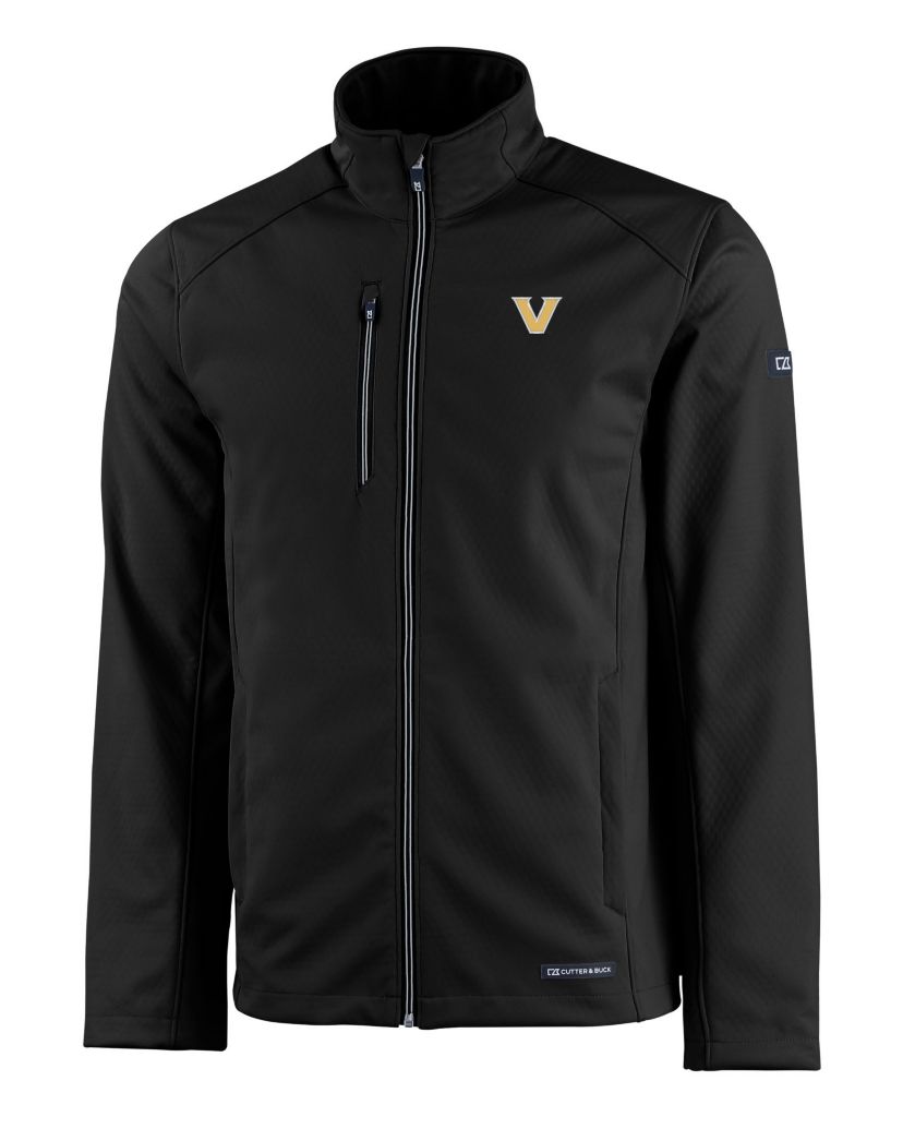 NCAA Vanderbilt Commodores Evoke Eco Softshell Recycled Full-Zip Jacket