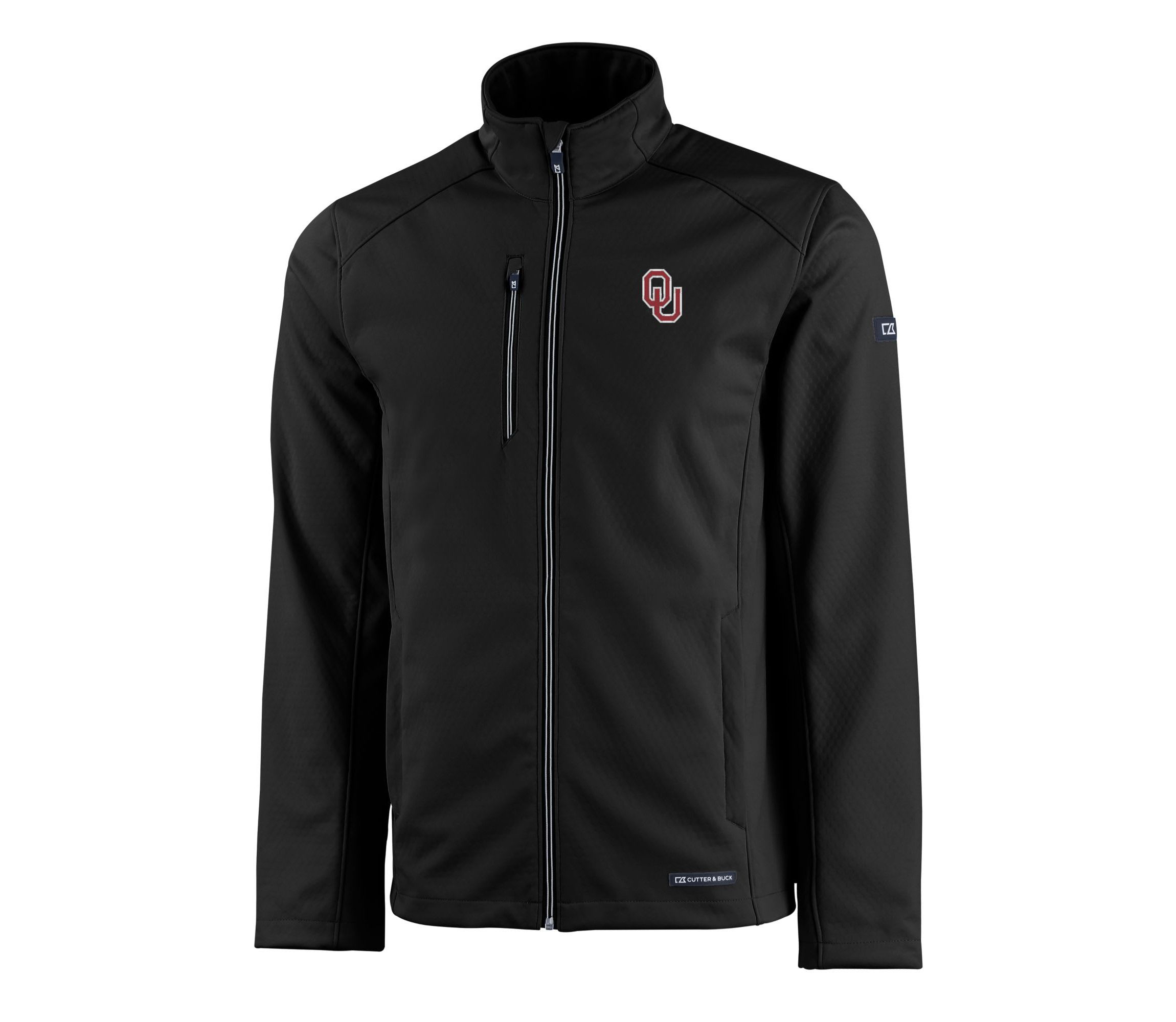NCAA Oklahoma Sooners Evoke Eco Softshell Recycled Full-Zip Jacket