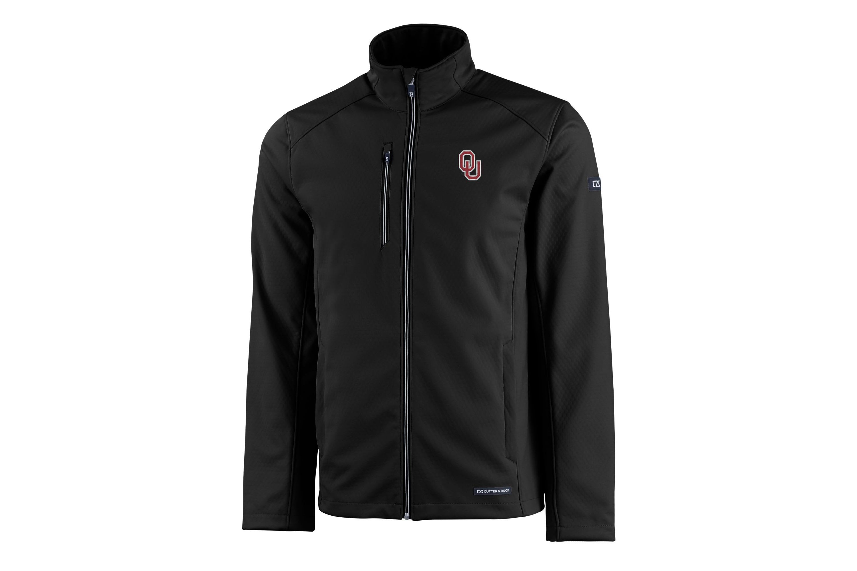 NCAA Oklahoma Sooners Evoke Eco Softshell Recycled Full-Zip Jacket