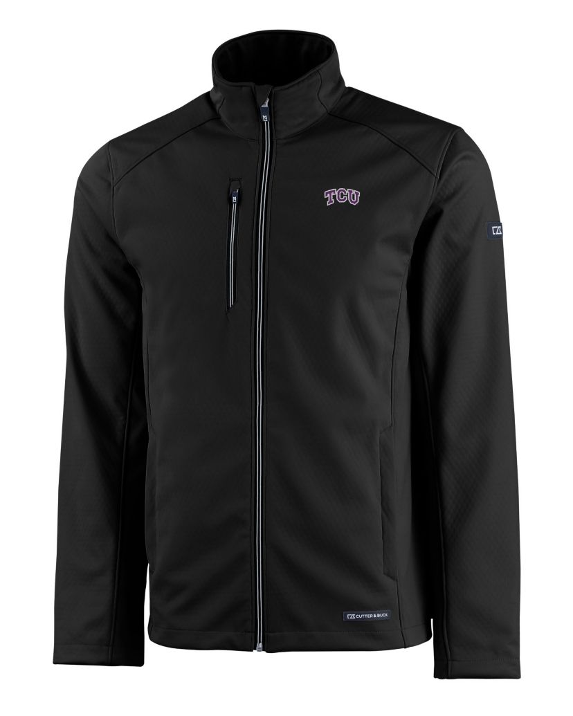 NCAA TCU Horned Frogs Evoke Eco Softshell Recycled Full-Zip Jacket