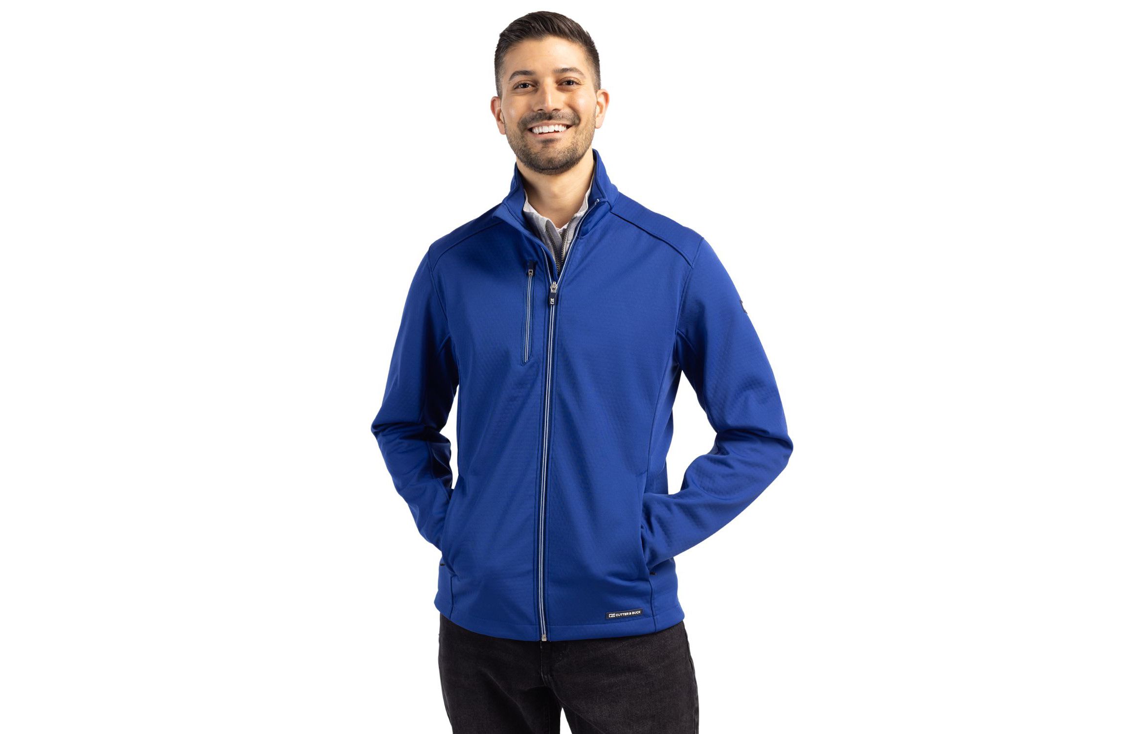 Cutter & Buck Evoke Eco Softshell Recycled Full Zip Mens Jacket