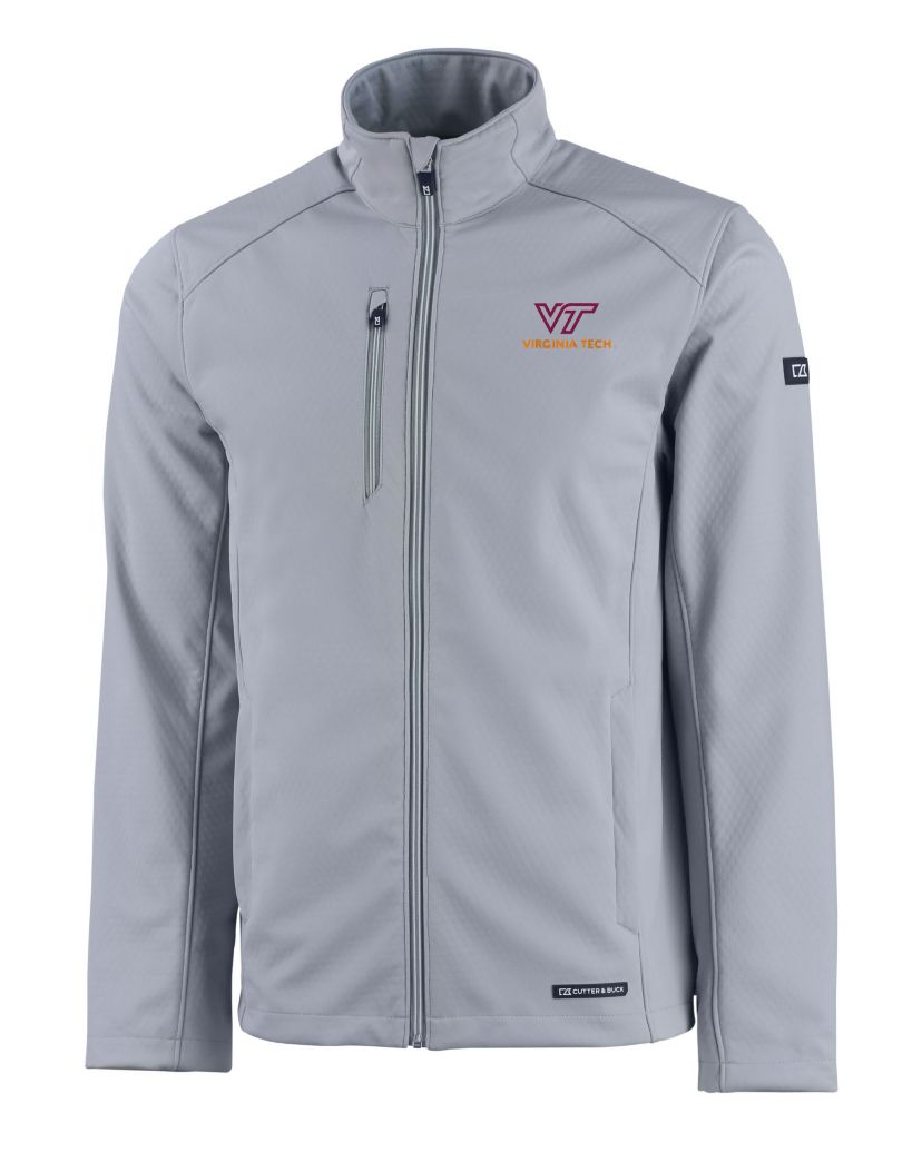 NCAA Virginia Tech Hokies Evoke Eco Softshell Recycled Full-Zip Jacket