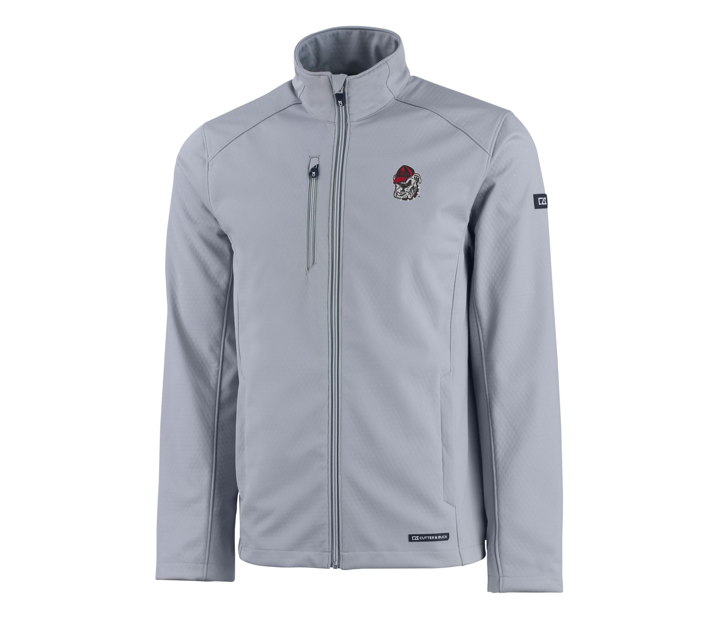 NCAA Georgia Bulldogs Evoke Eco Softshell Recycled Full-Zip Jacket
