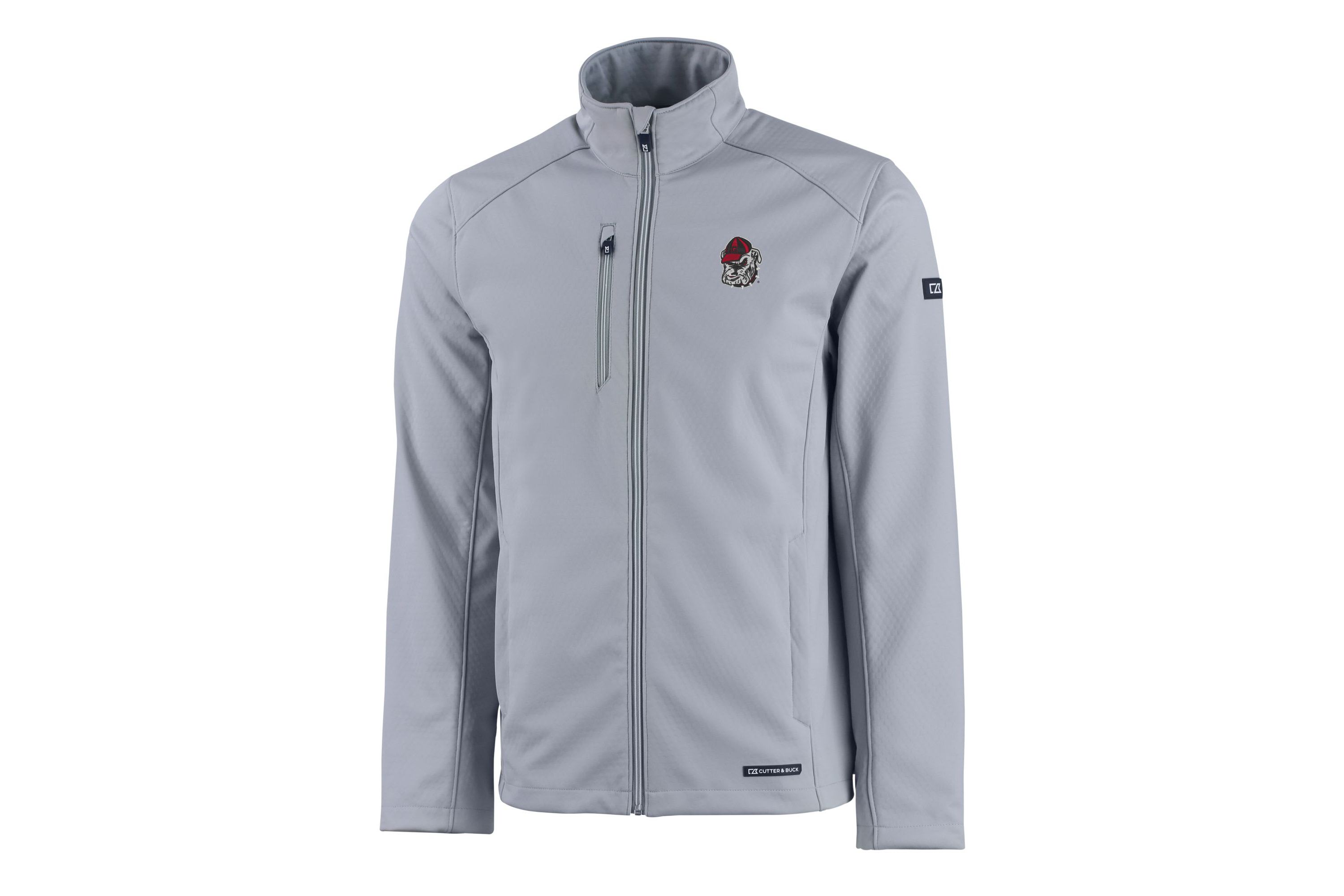 NCAA Georgia Bulldogs Evoke Eco Softshell Recycled Full-Zip Jacket