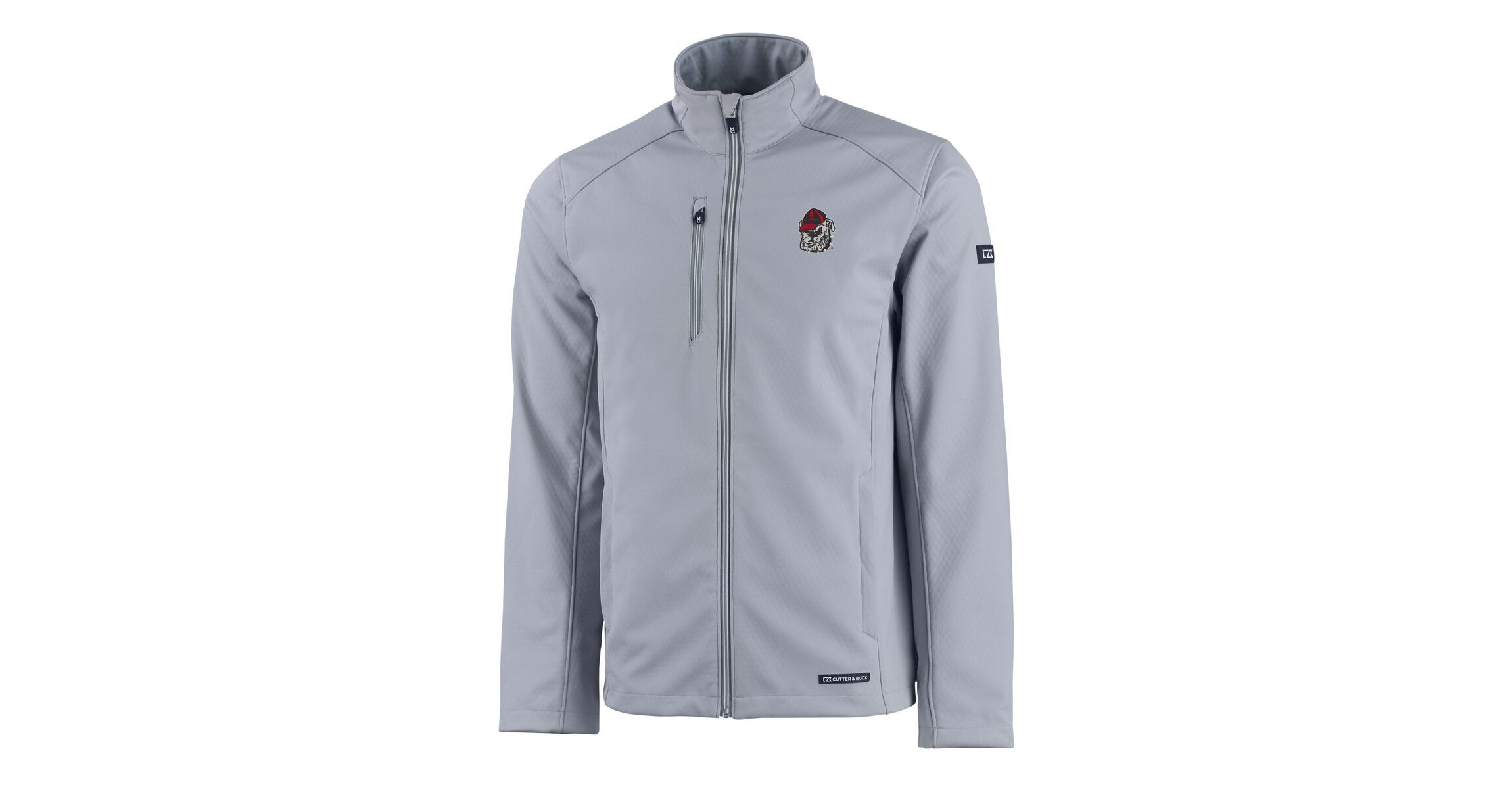 NCAA Georgia Bulldogs Evoke Eco Softshell Recycled Full-Zip Jacket