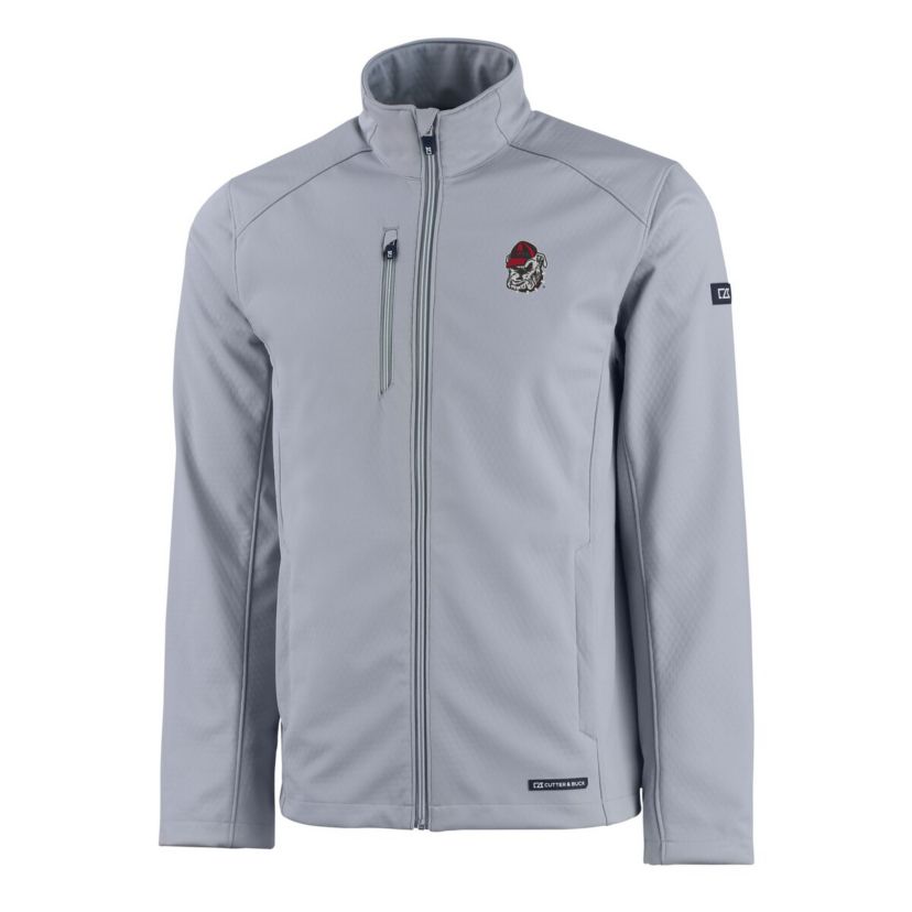 NCAA Georgia Bulldogs Evoke Eco Softshell Recycled Full-Zip Jacket
