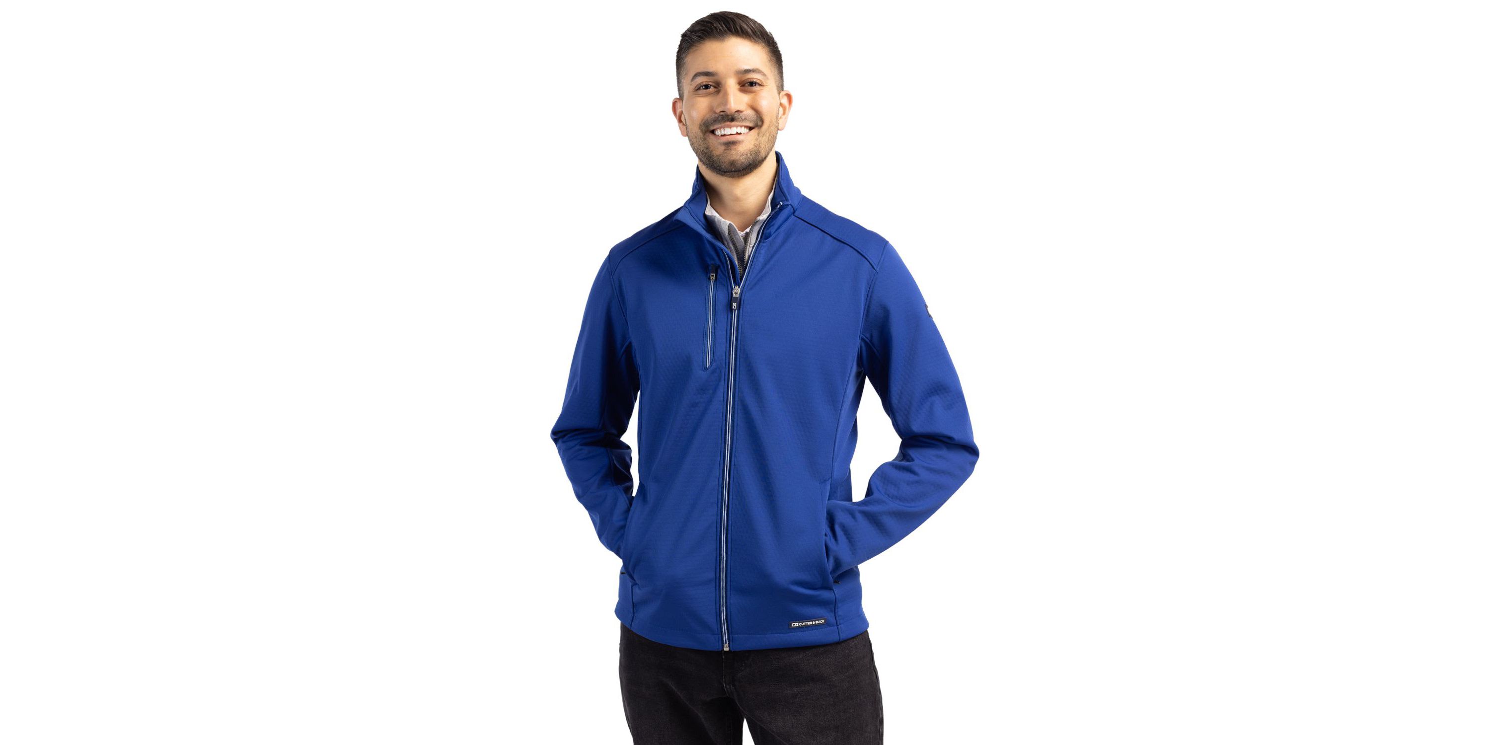 Cutter & Buck Evoke Eco Softshell Recycled Full Zip Mens Jacket