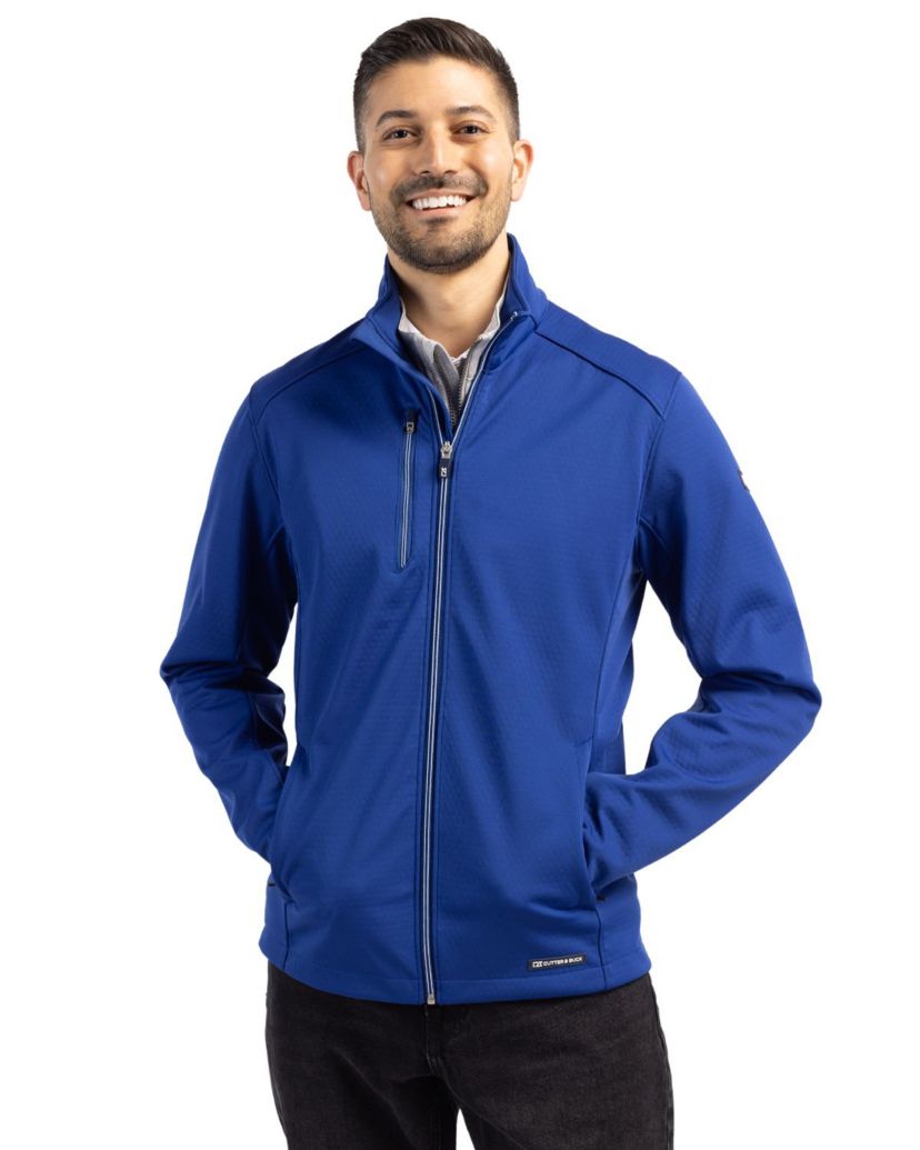 Cutter & Buck Evoke Eco Softshell Recycled Full Zip Mens Jacket