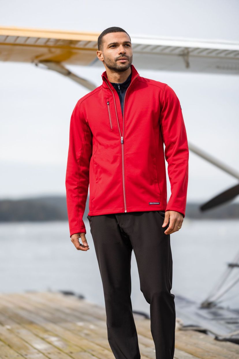 Cutter & Buck Evoke Eco Softshell Recycled Full Zip Mens Jacket