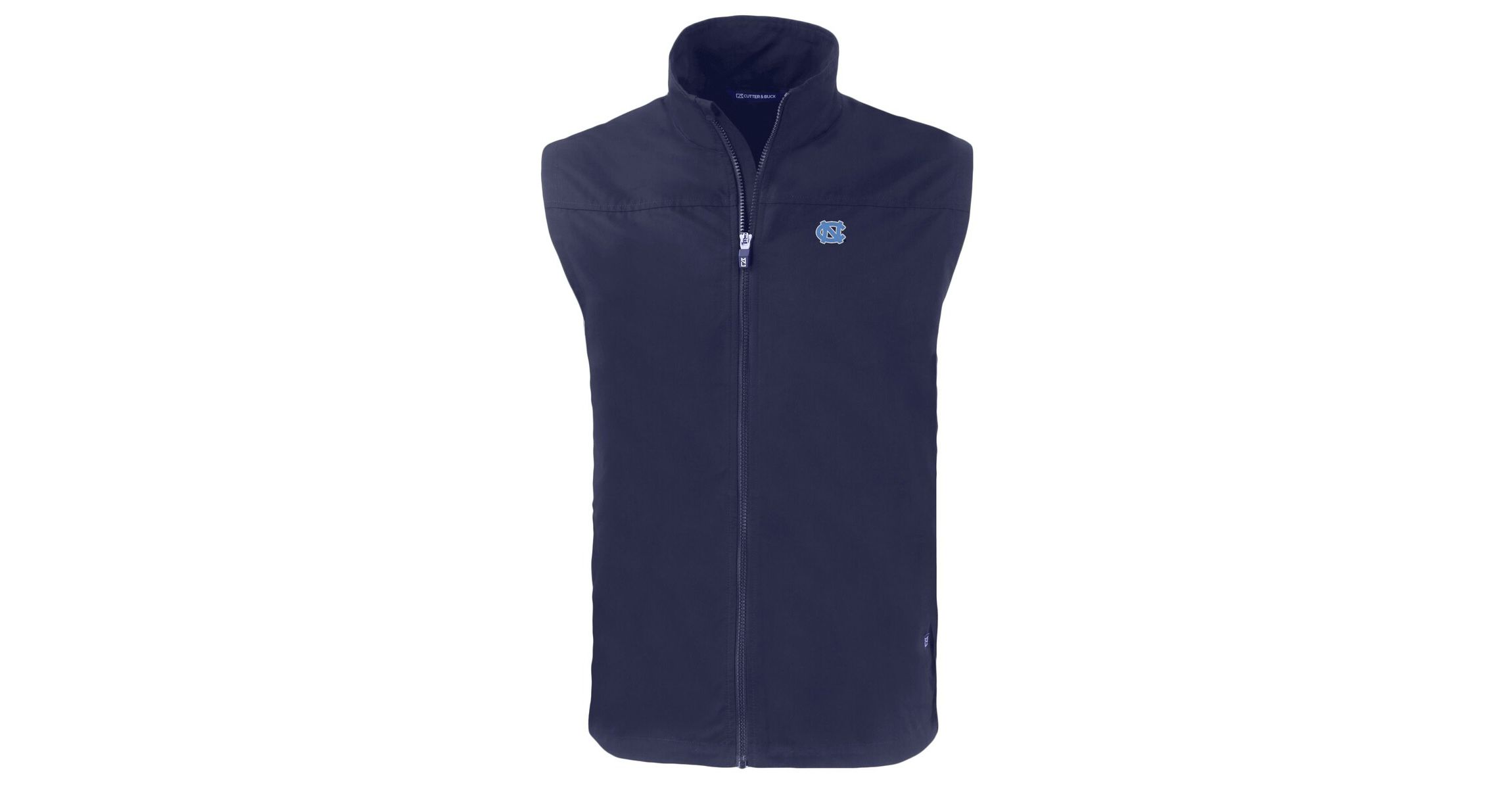 NCAA North Carolina Tar Heels Charter Eco Recycled Full-Zip Vest