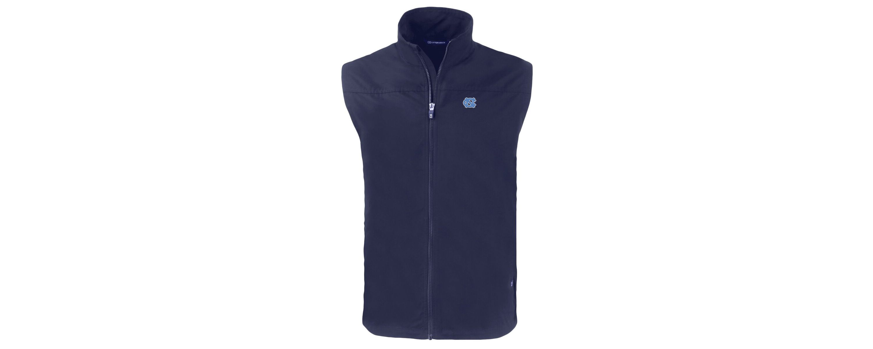 NCAA North Carolina Tar Heels Charter Eco Recycled Full-Zip Vest