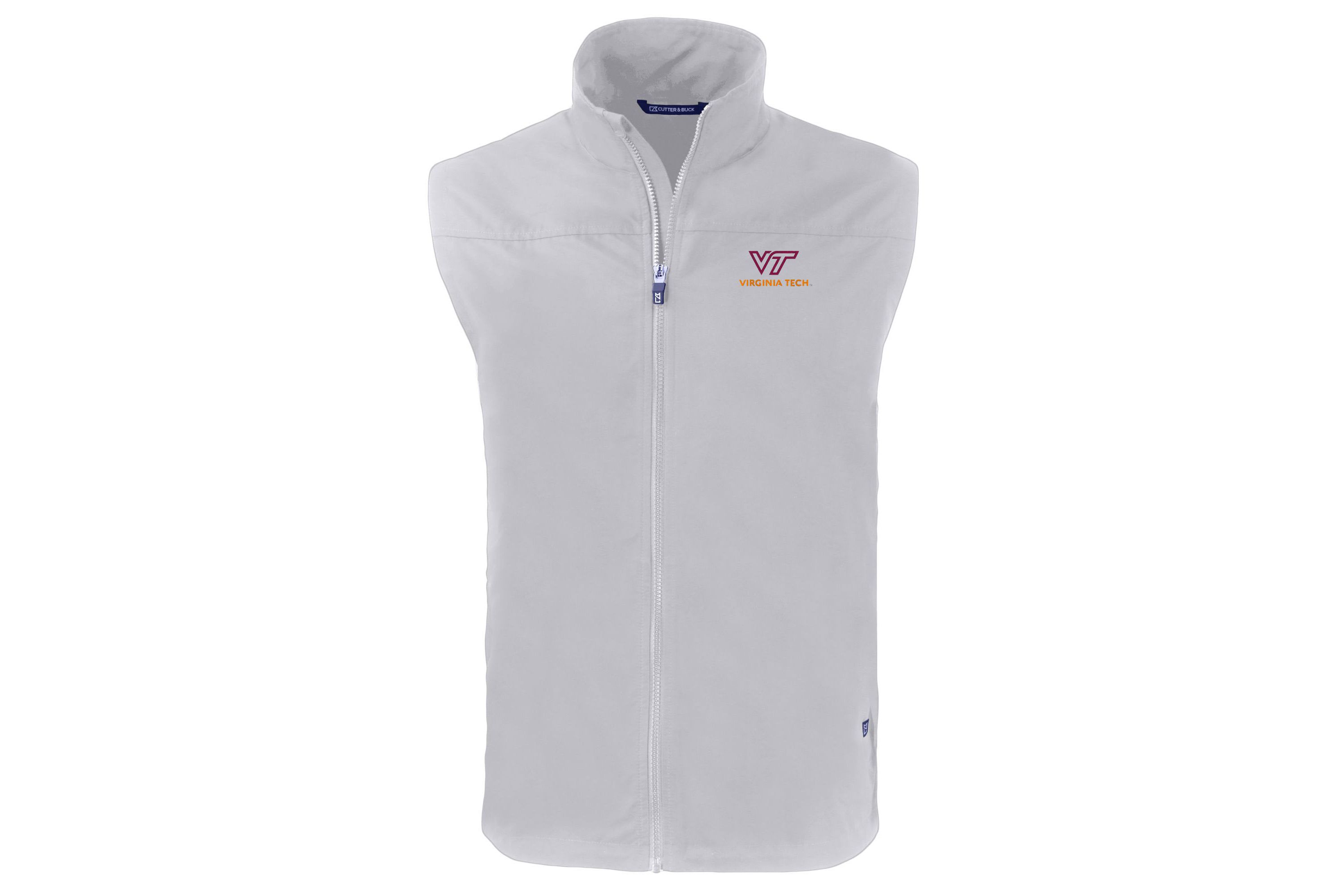 NCAA Virginia Tech Hokies Charter Eco Recycled Full-Zip Vest
