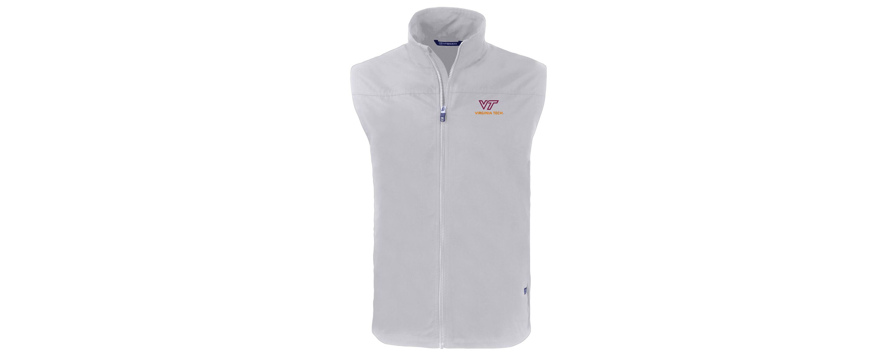 NCAA Virginia Tech Hokies Charter Eco Recycled Full-Zip Vest