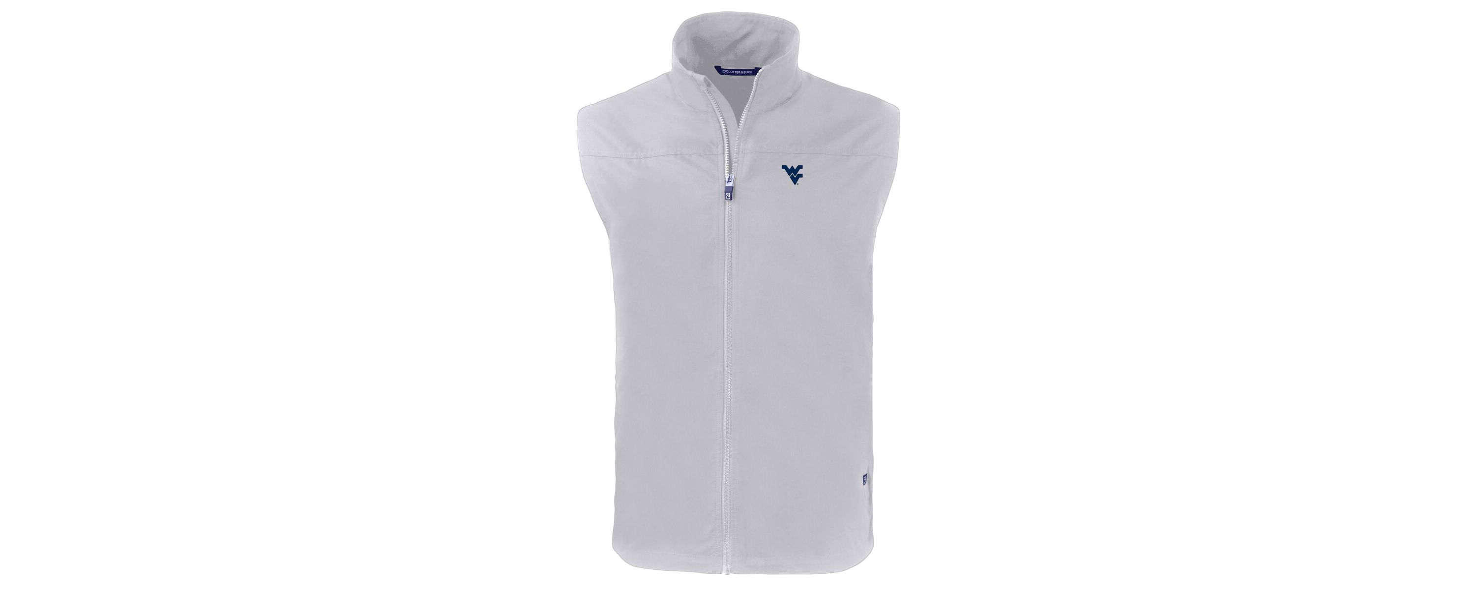 NCAA West Virginia Mountaineers Charter Eco Recycled Full-Zip Vest