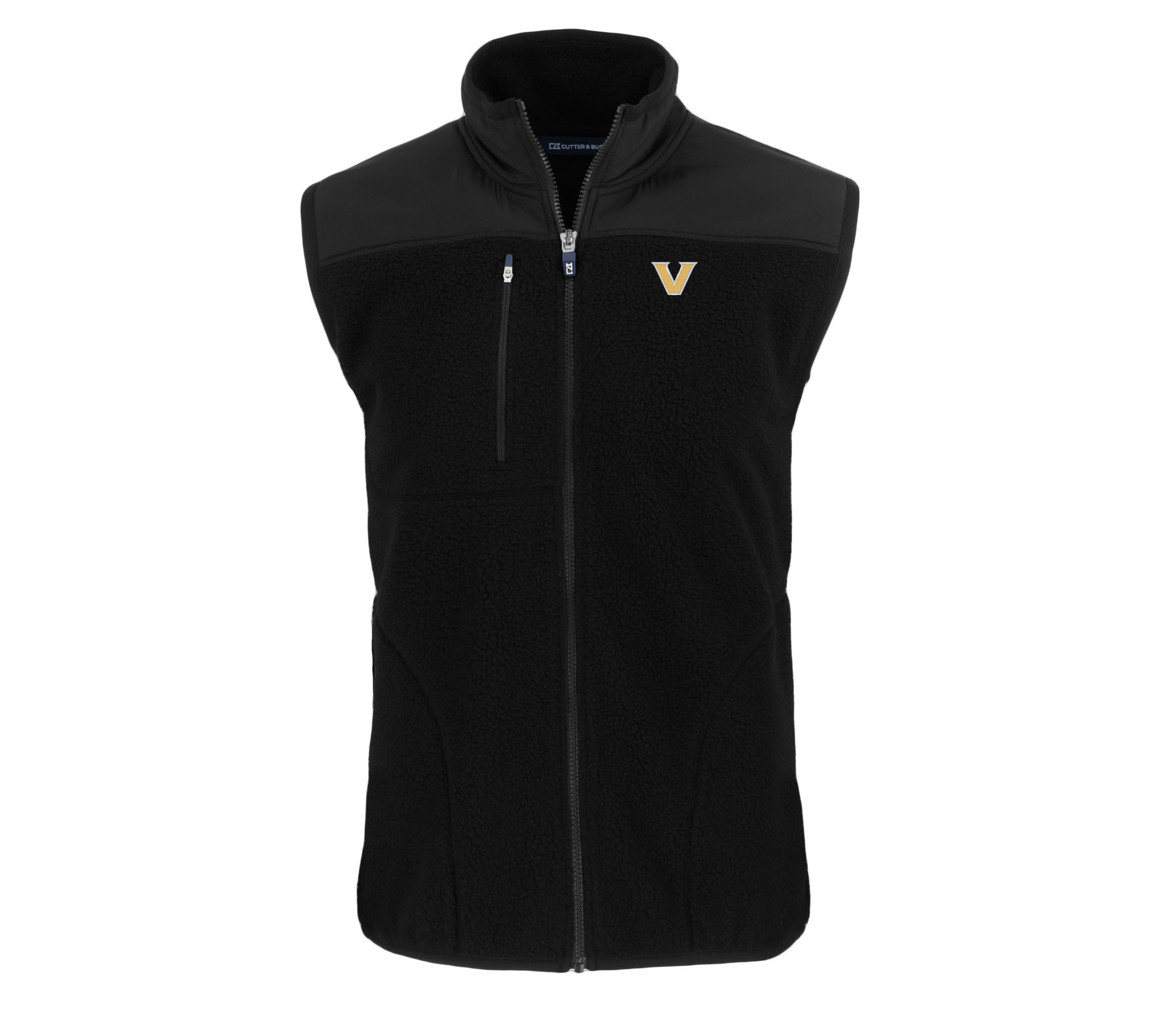NCAA Vanderbilt Commodores Cascade Eco Sherpa Fleece Full-Zip Vest