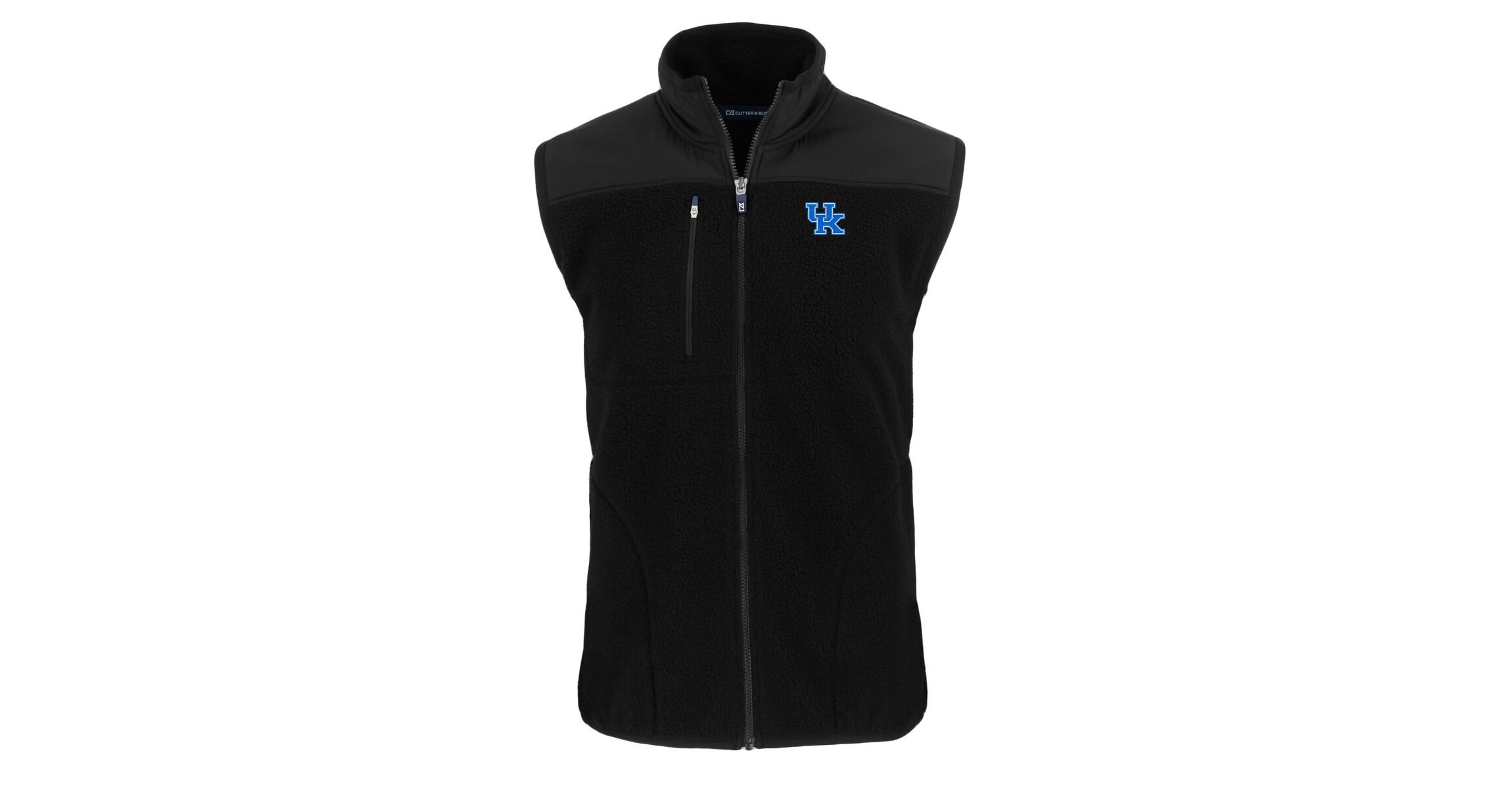 NCAA Kentucky Wildcats Cascade Eco Sherpa Fleece Full-Zip Vest