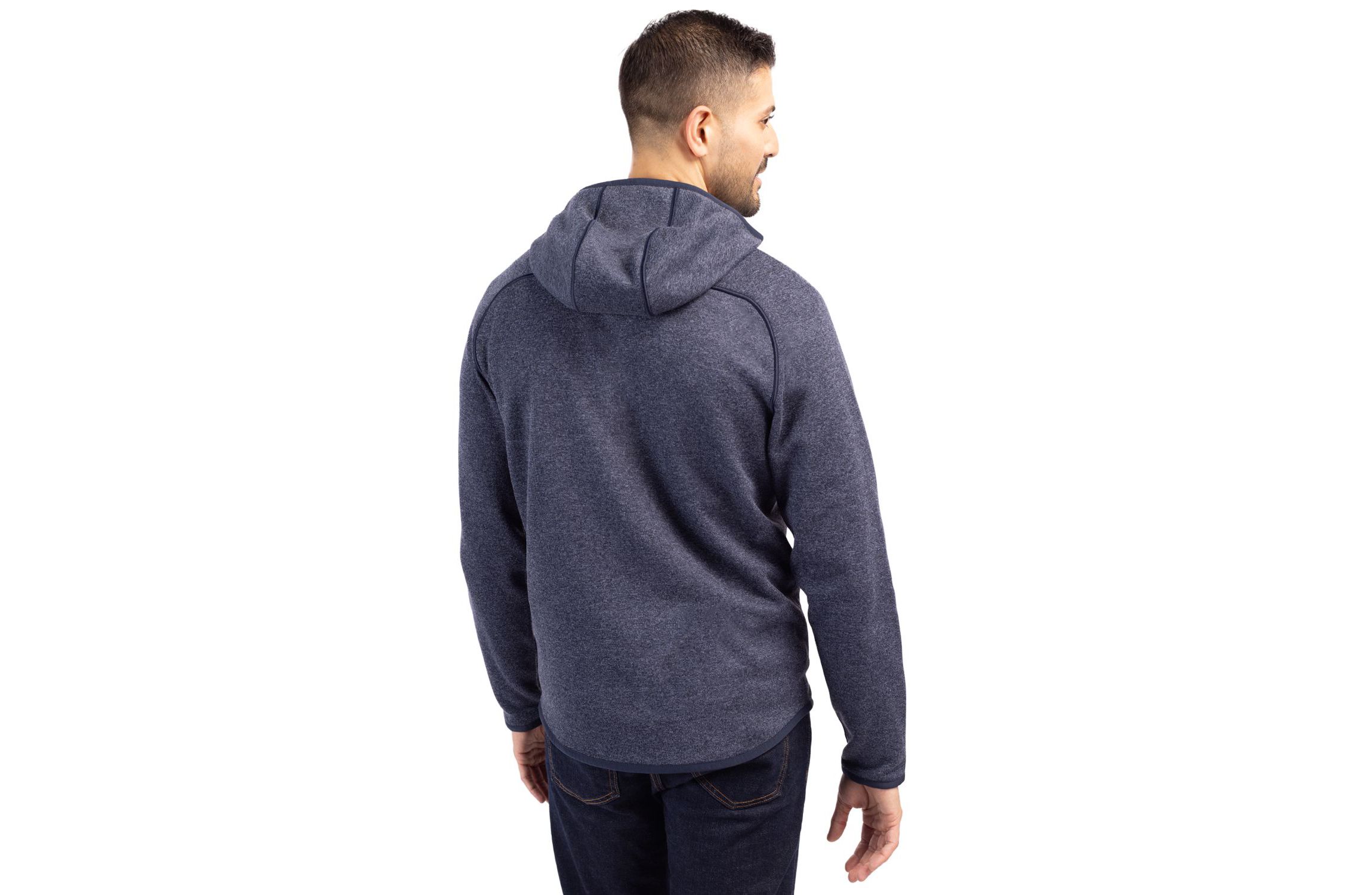 Cutter & Buck Mainsail Full Zip Hooded Mens Jacket