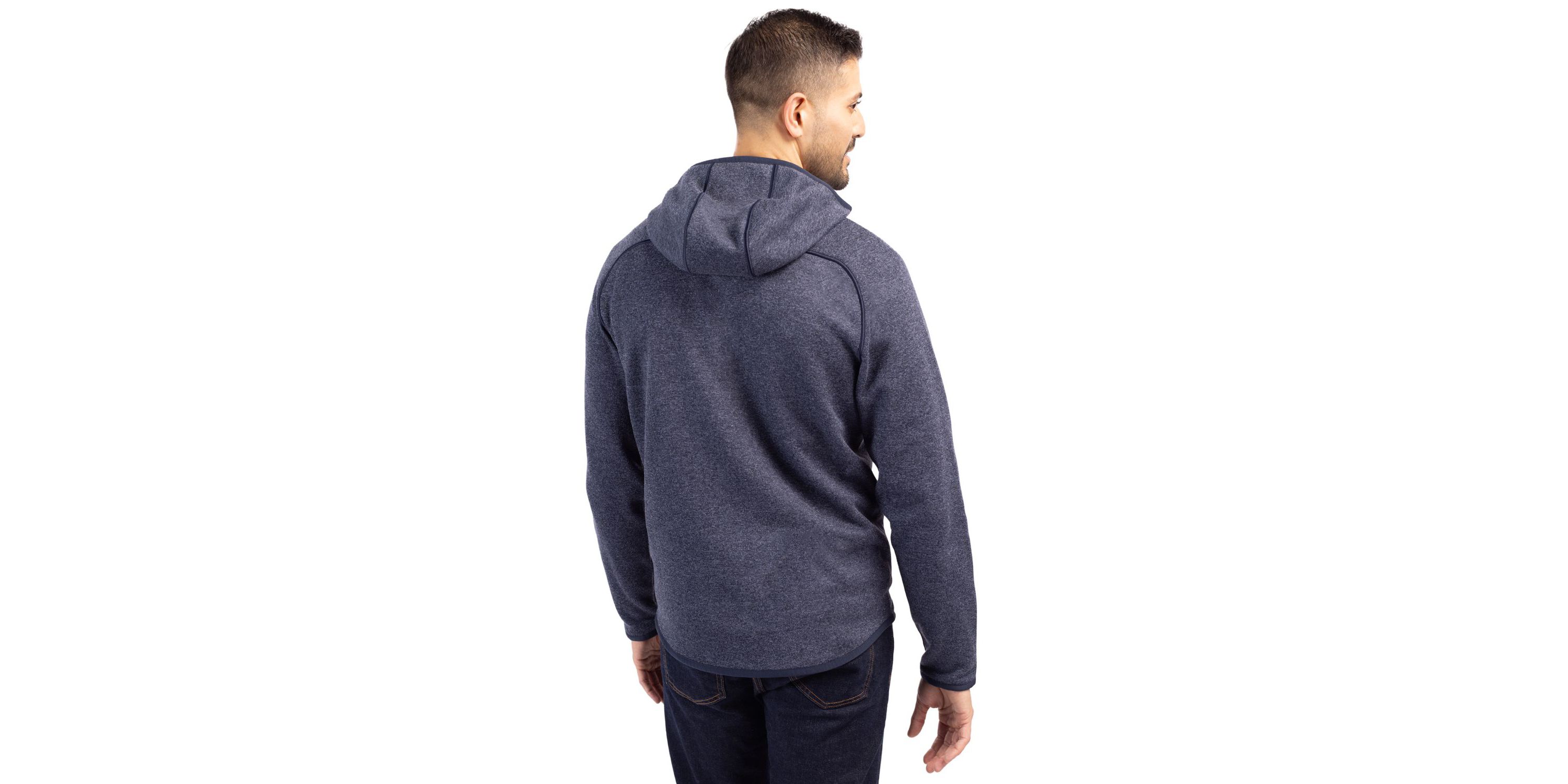 Cutter & Buck Mainsail Full Zip Hooded Mens Jacket