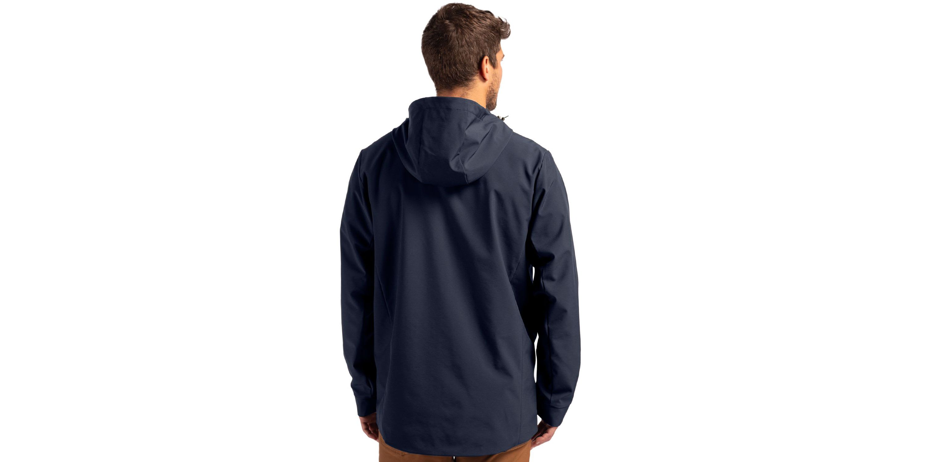 Big & Tall Cutter & Buck Camano Everyday Stretch Recycled Mens Water Resistant Jacket