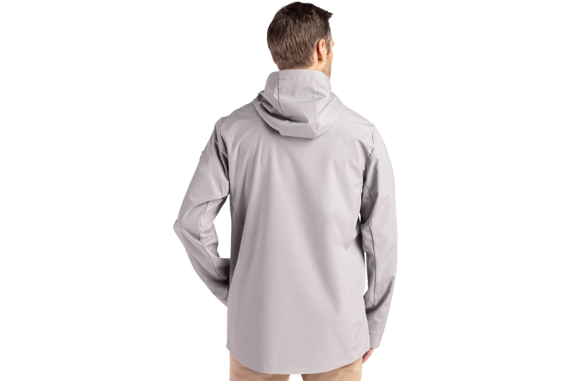 Big & Tall Cutter & Buck Camano Everyday Stretch Recycled Mens Water Resistant Jacket