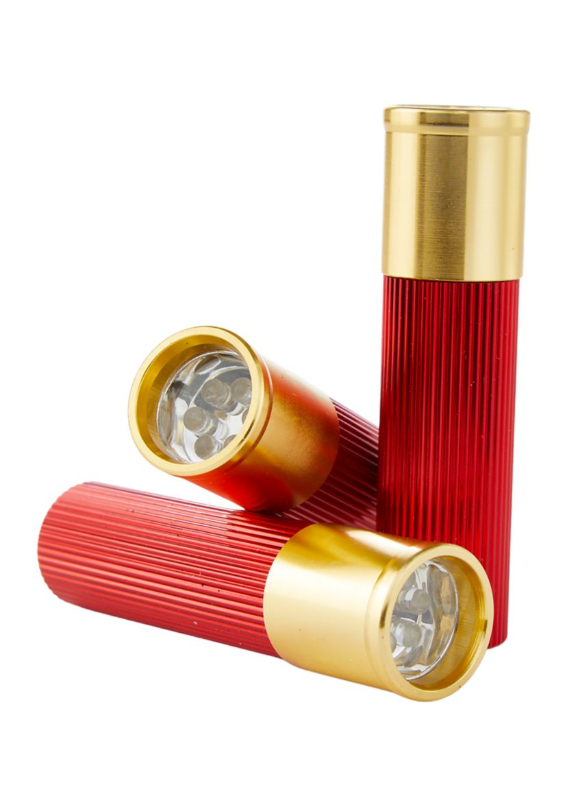 Shotgun Shell Flashlight - 3 Pack 