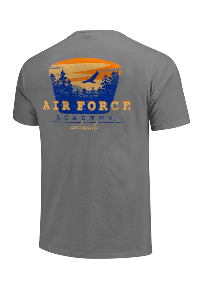 NCAA Air Force Falcons  Silhouette Scene Comfort Color T-Shirt