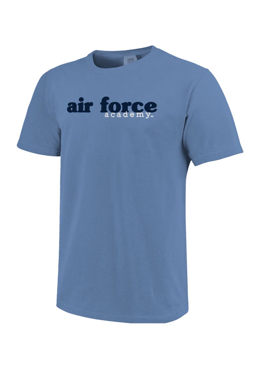 NCAA Air Force Falcons Campus Scene Wave Comfort Color T-Shirt 