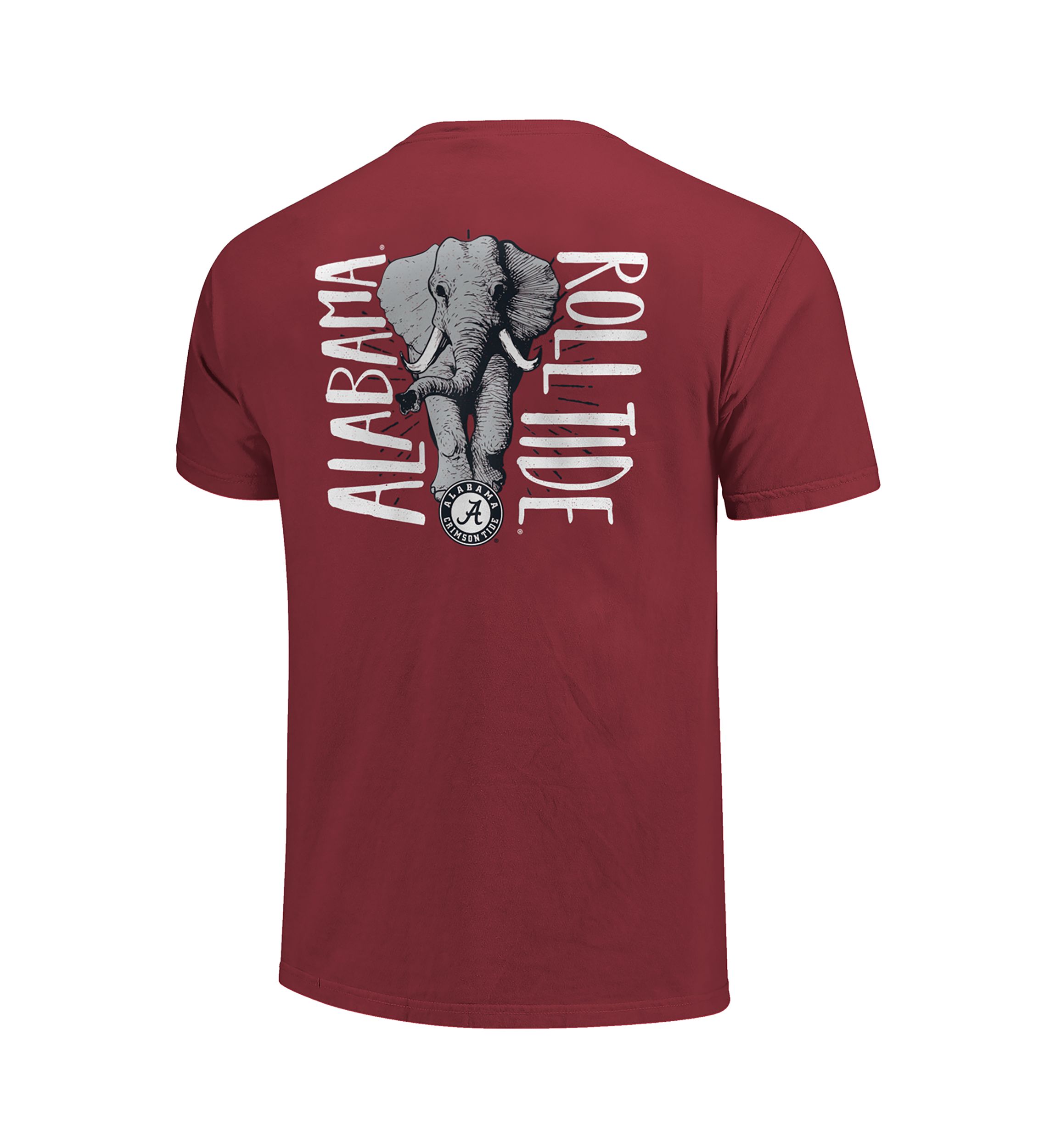 NCAA Alabama Crimson Tide Type Lined Mascot T-Shirt