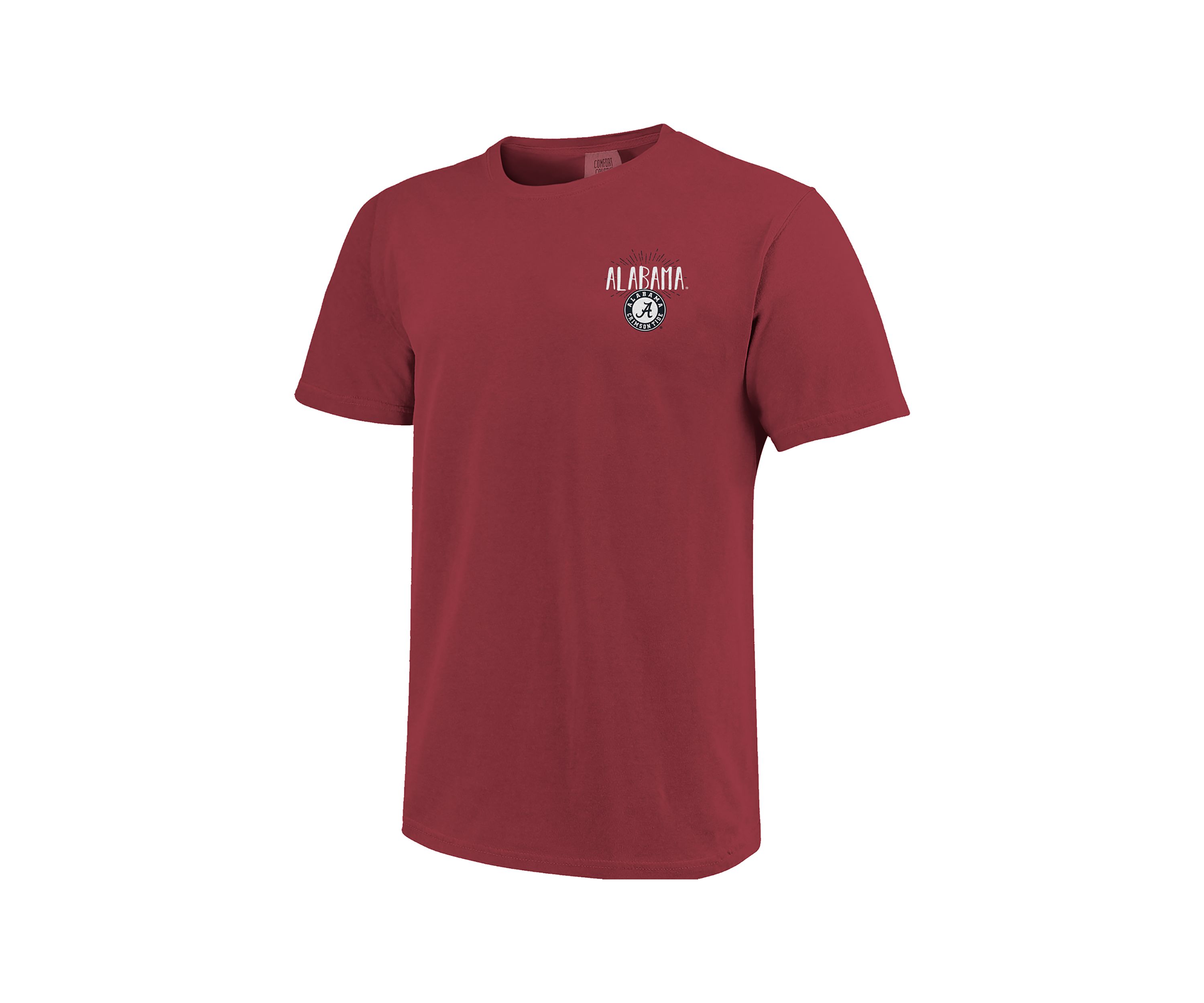 NCAA Alabama Crimson Tide Type Lined Mascot T-Shirt