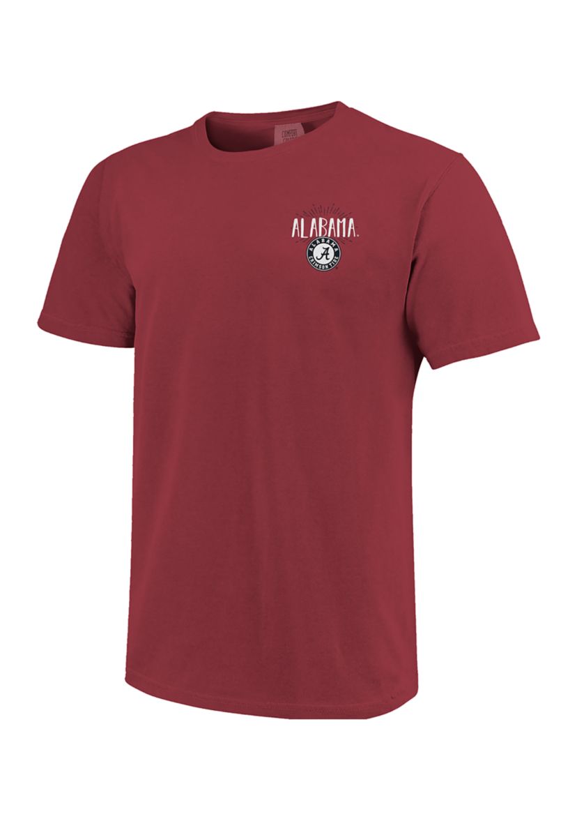 NCAA Alabama Crimson Tide Type Lined Mascot T-Shirt