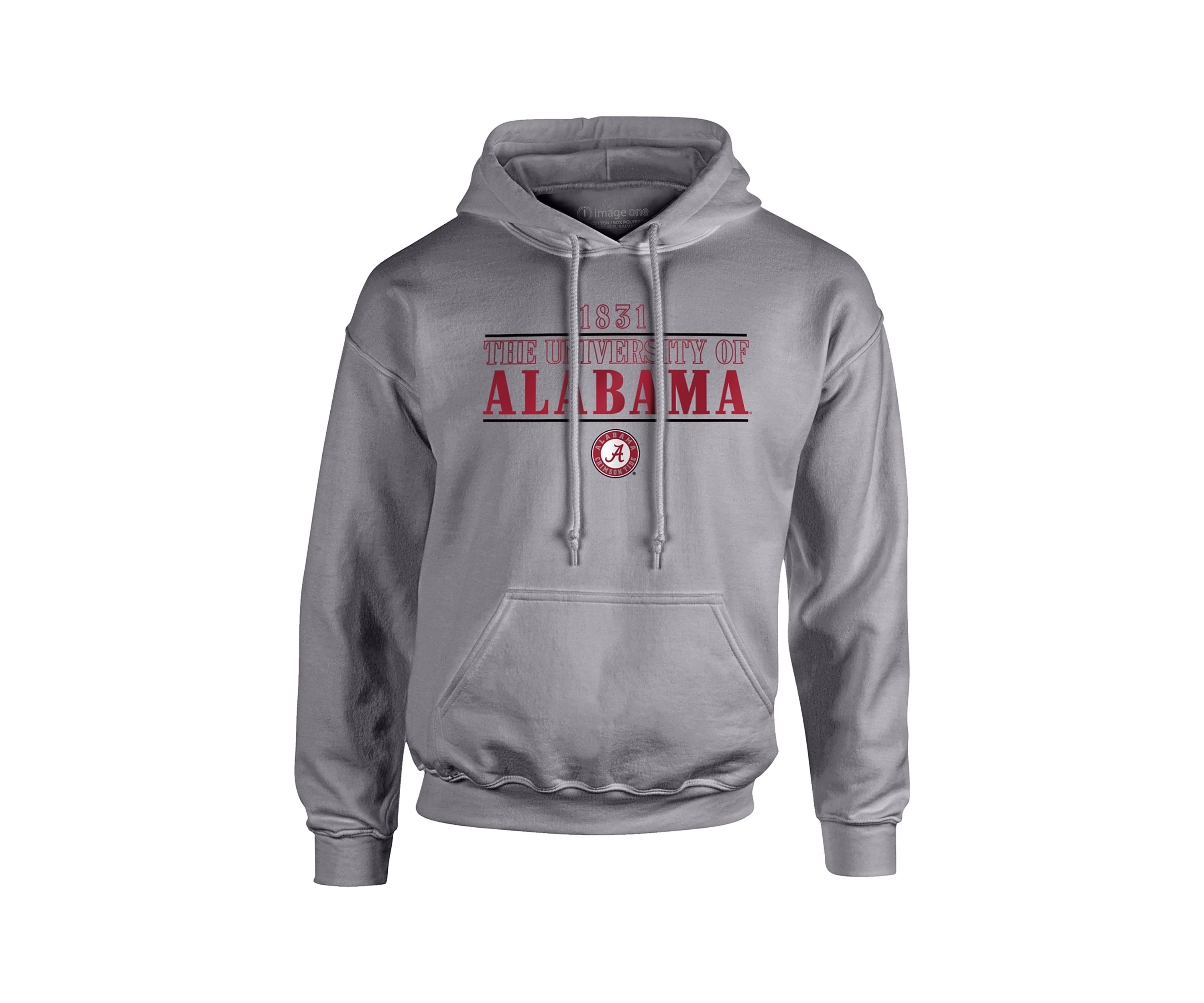 NCAA Alabama Crimson Tide Hooded University Type Sweatshirt 