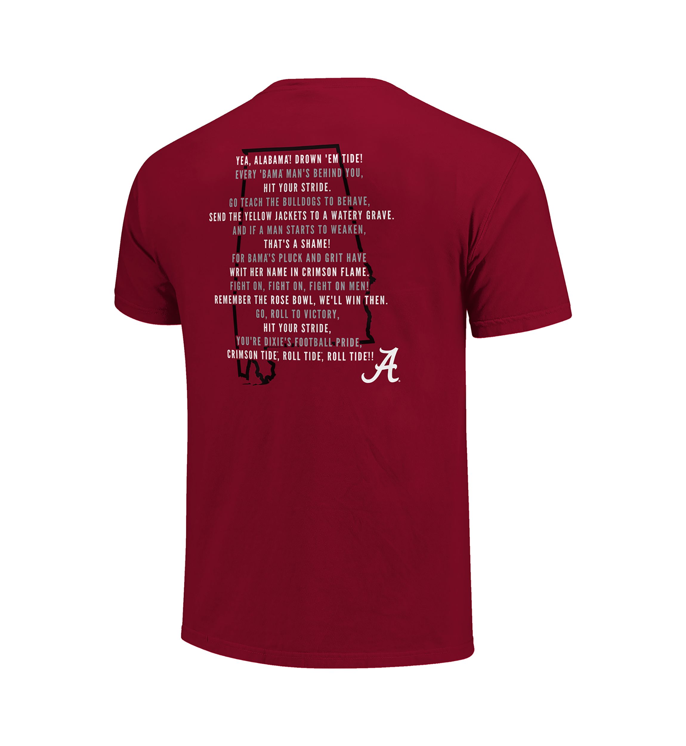 NCAA Alabama Crimson Tide Fight Song T-Shirt