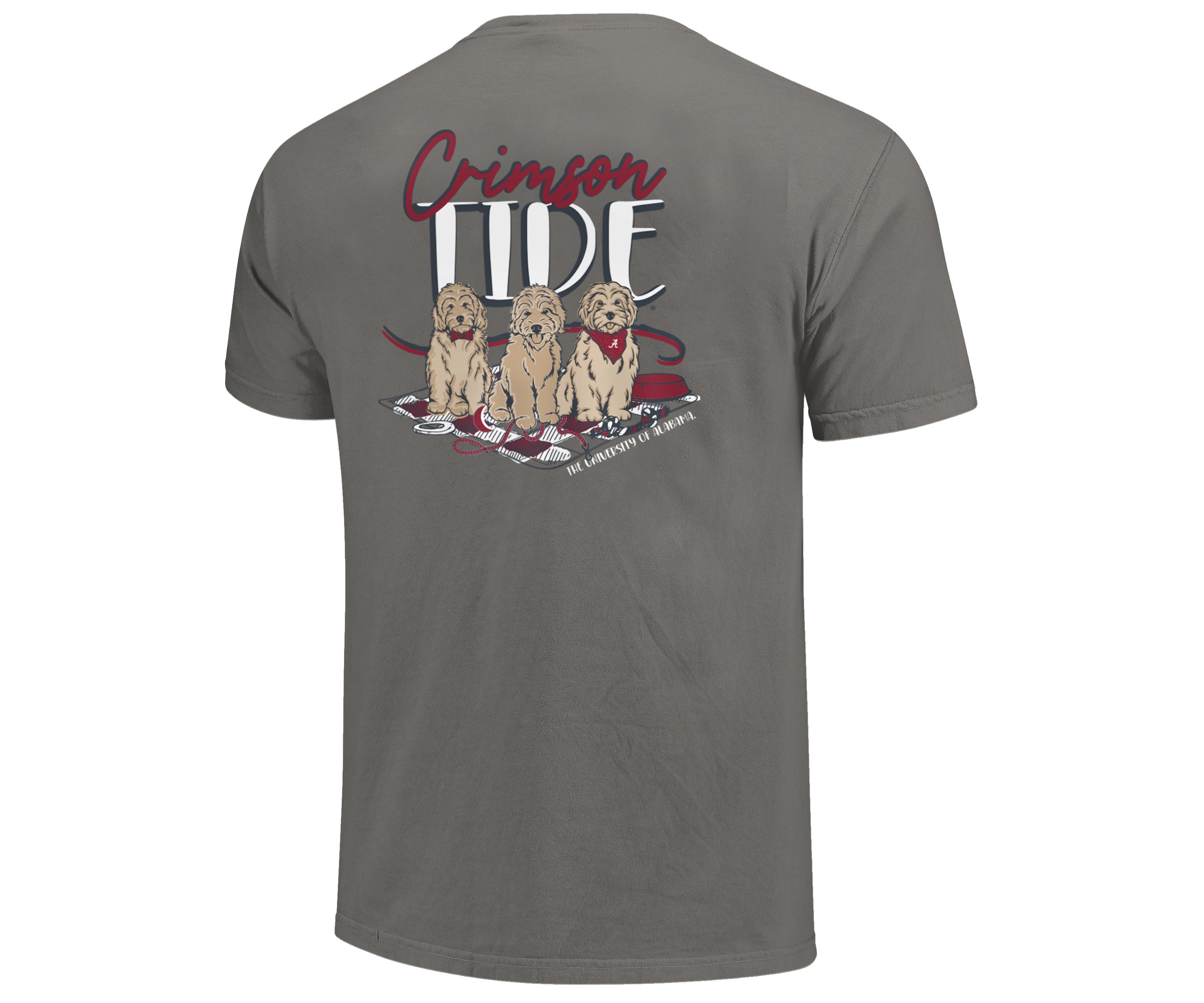 Image One Alabama Crimson Tide Picnic Friends Short Sleeve T-Shirt