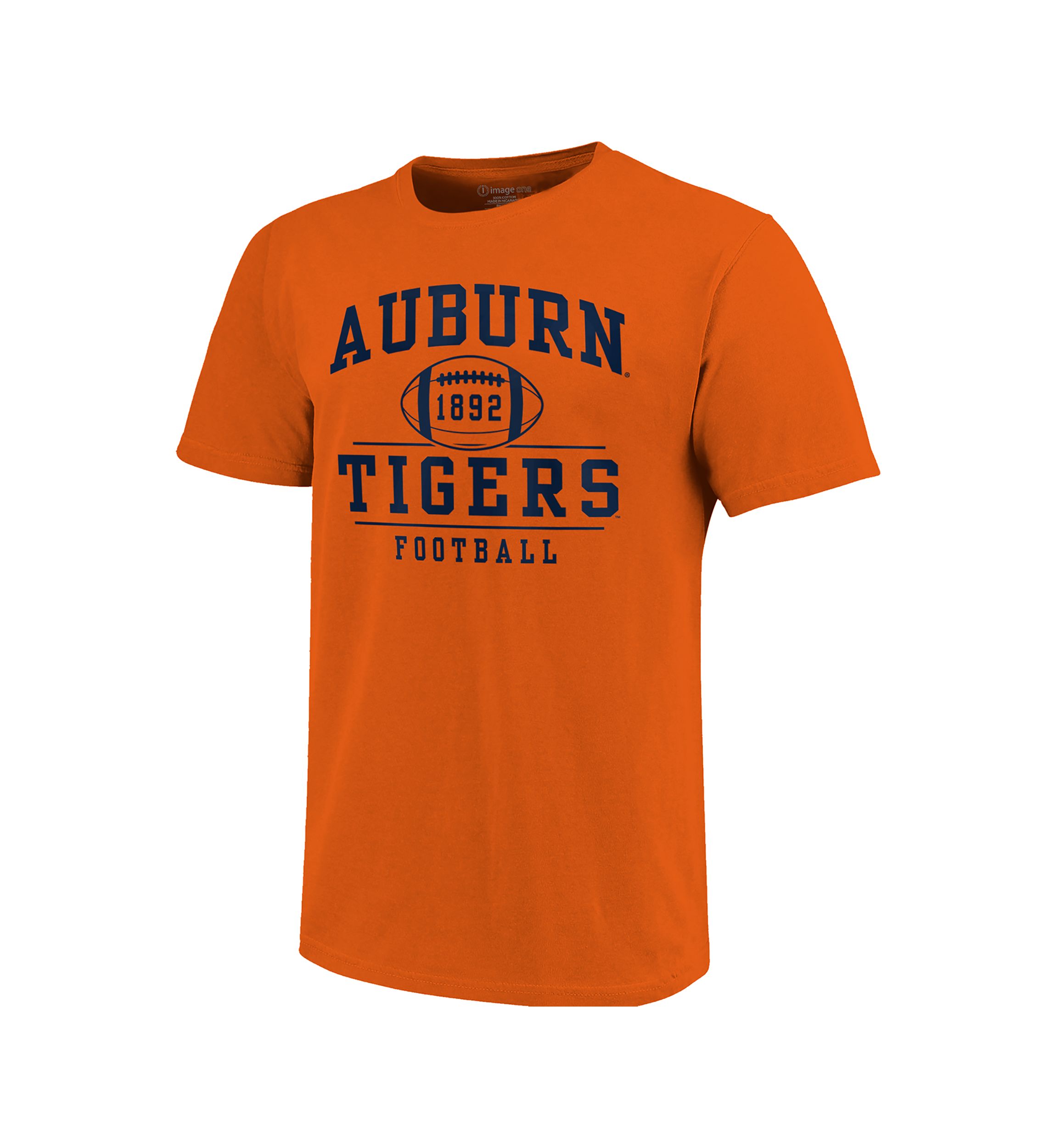 NCAA Auburn Tigers Basic Retro Football T-Shirt