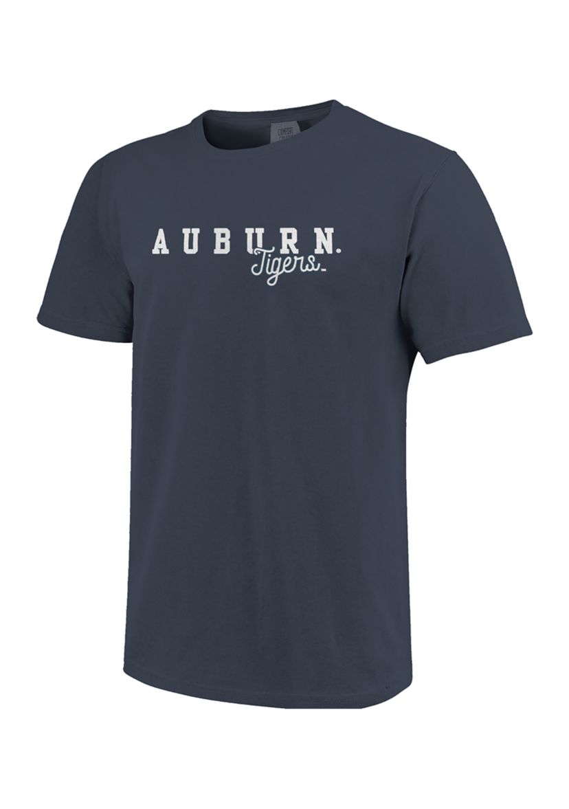 NCAA Auburn Tigers Comfort Color Campus Blocks T-Shirt 