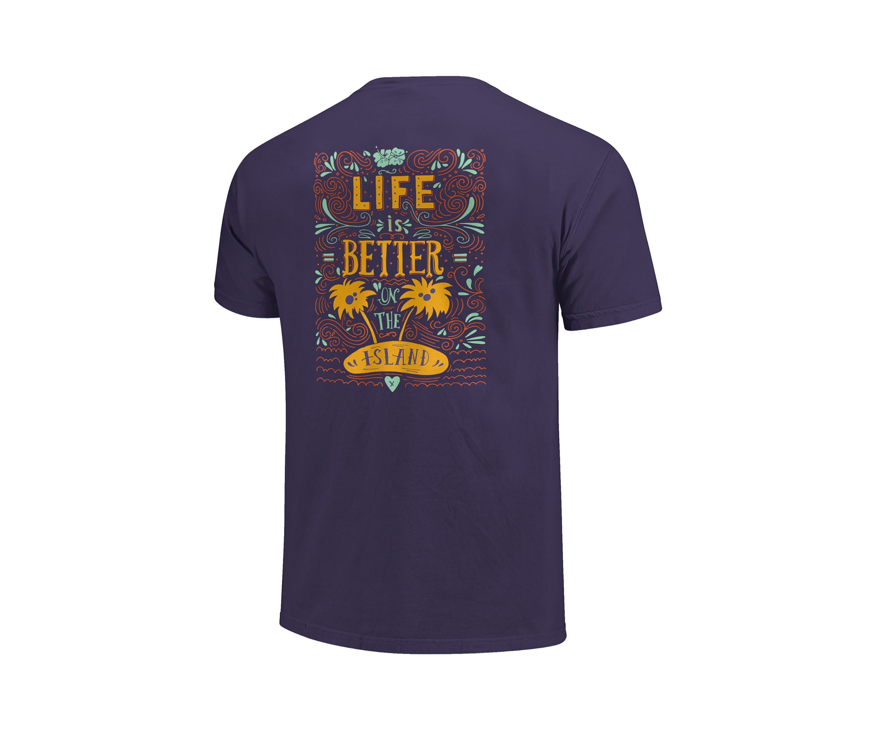 Comfort Color On the Island Graphic T-Shirt