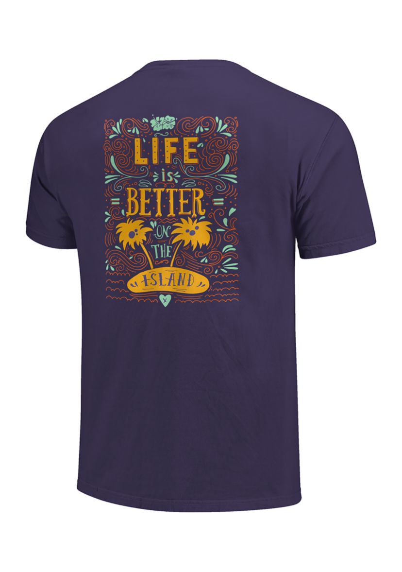 Comfort Color On the Island Graphic T-Shirt