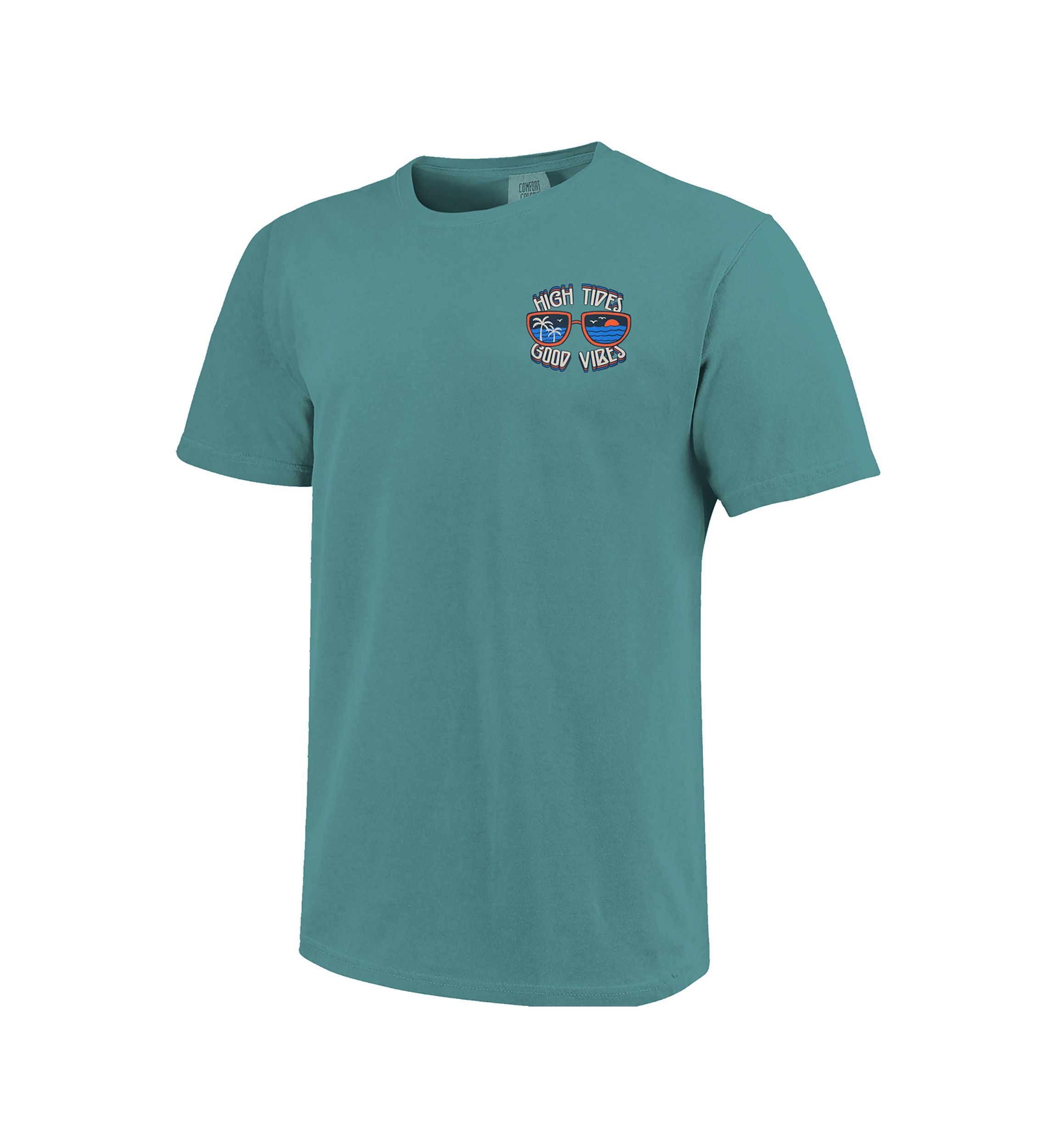 Comfort Color Beach Mode Pug Graphic T-Shirt