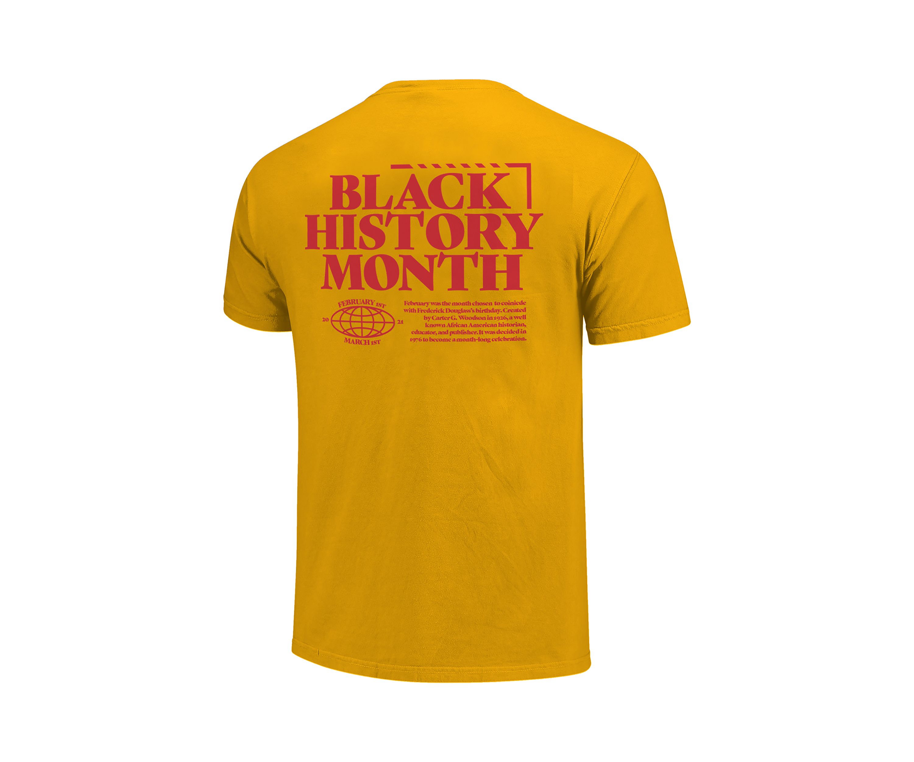 Black History Month Globe T-Shirt