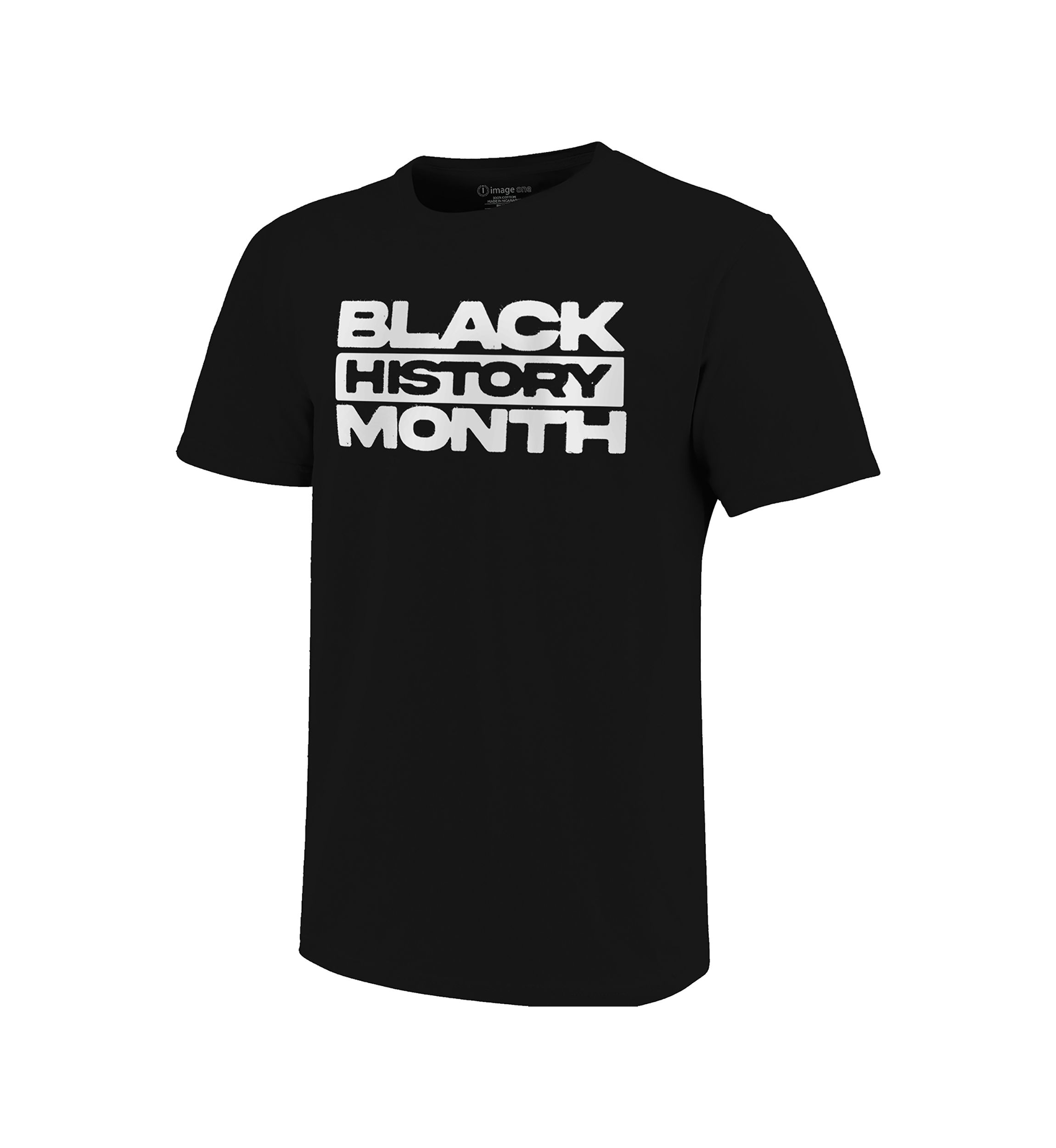 Black History Month Block Letters T-Shirt