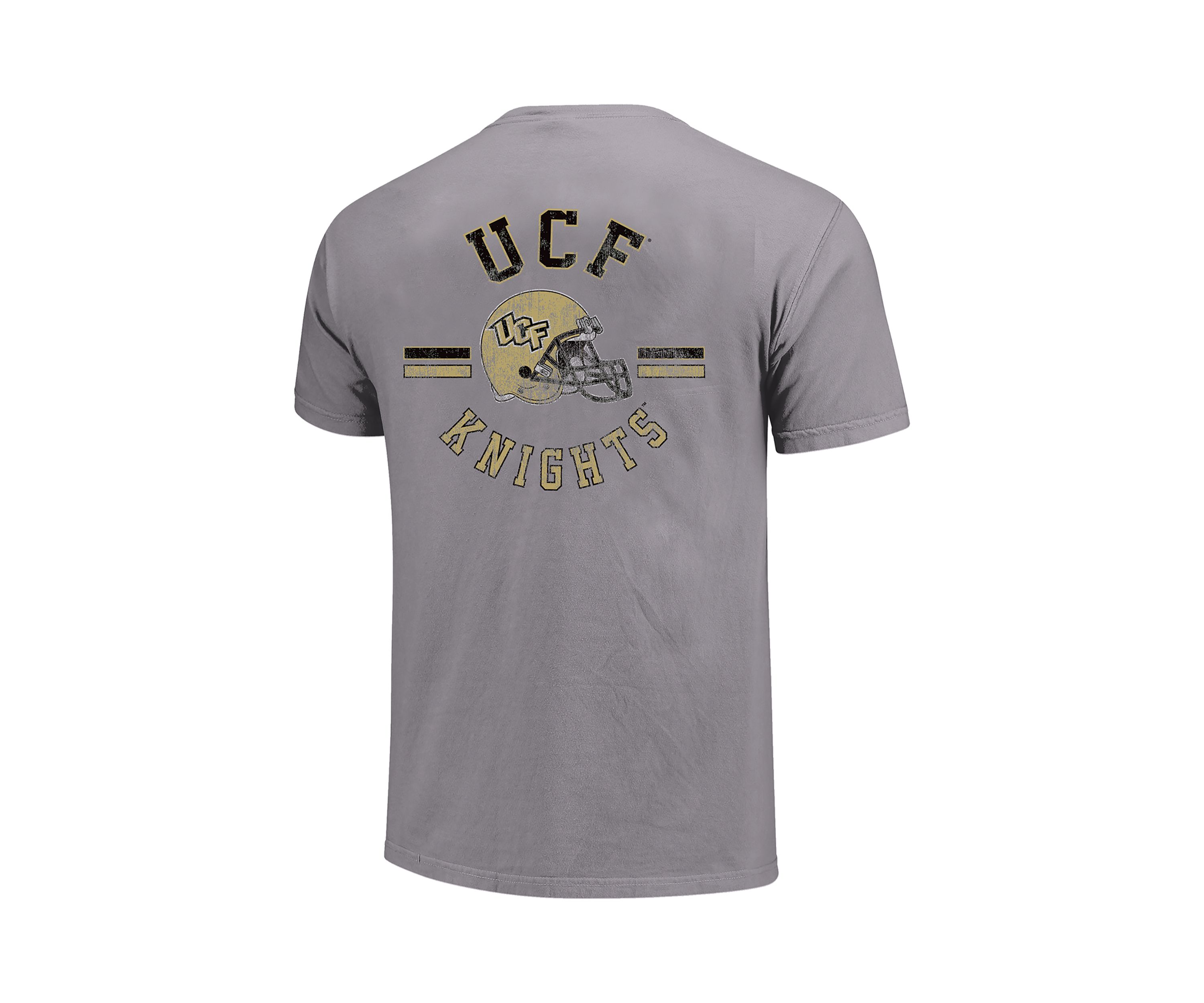 NCAA Central Florida Knights Helmet Arch Short Sleeve T-Shirt 