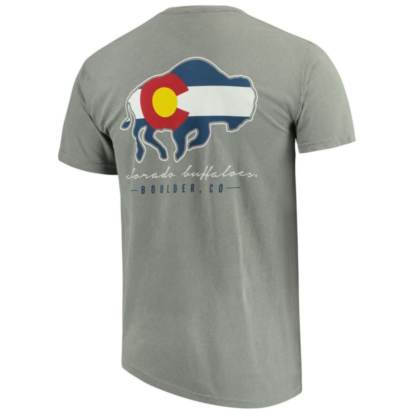 NCAA Colorado Buffaloes Local Comfort Color T-Shirt