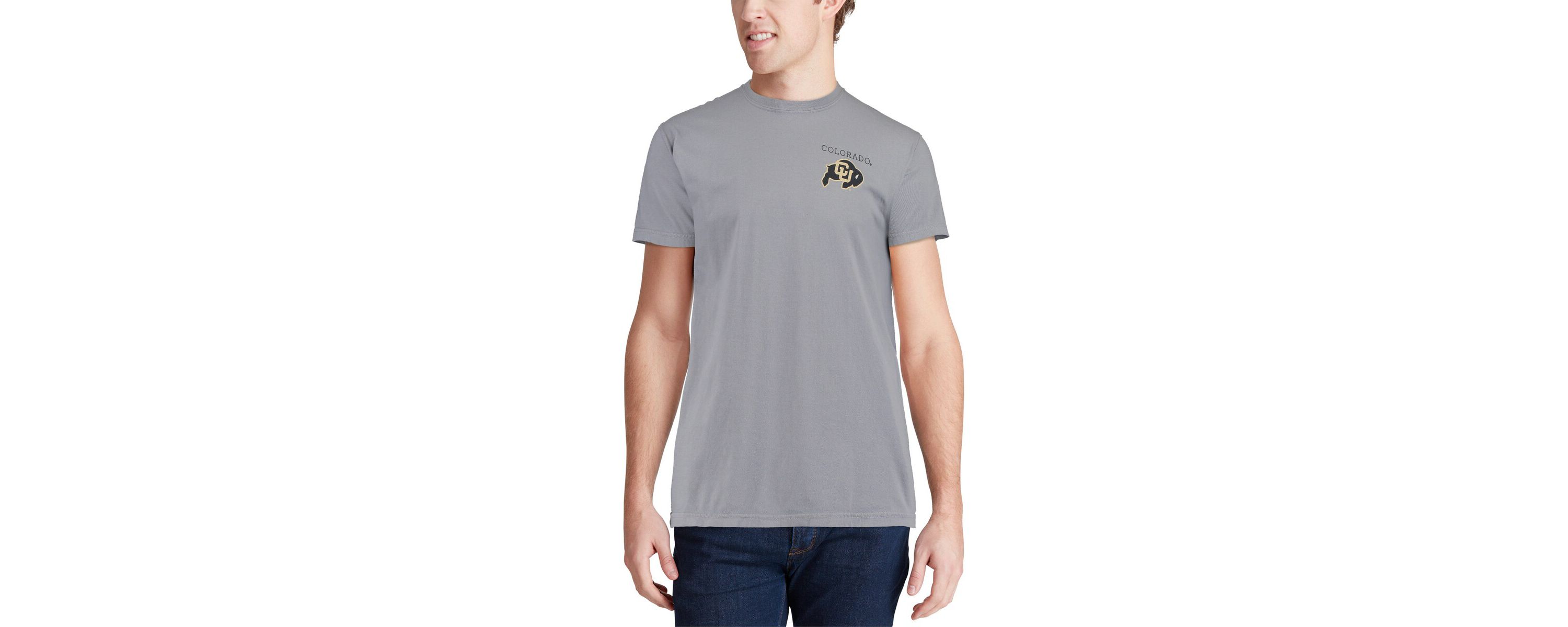 NCAA Colorado Buffaloes Image One Campus Scene Short Sleeve T-Shirt