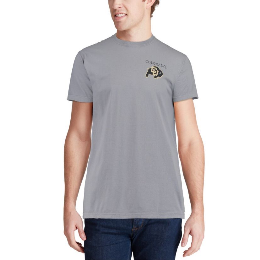 NCAA Colorado Buffaloes Image One Campus Scene Short Sleeve T-Shirt