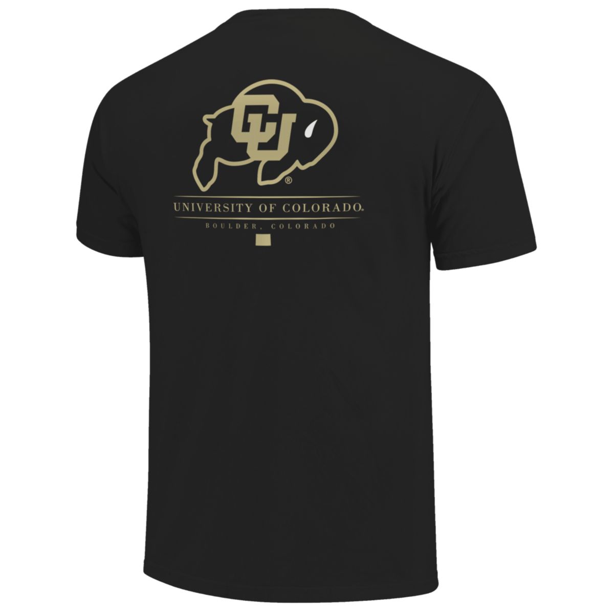 Image One Colorado Buffaloes Classic Jumbo Mascot Short Sleeve T-Shirt