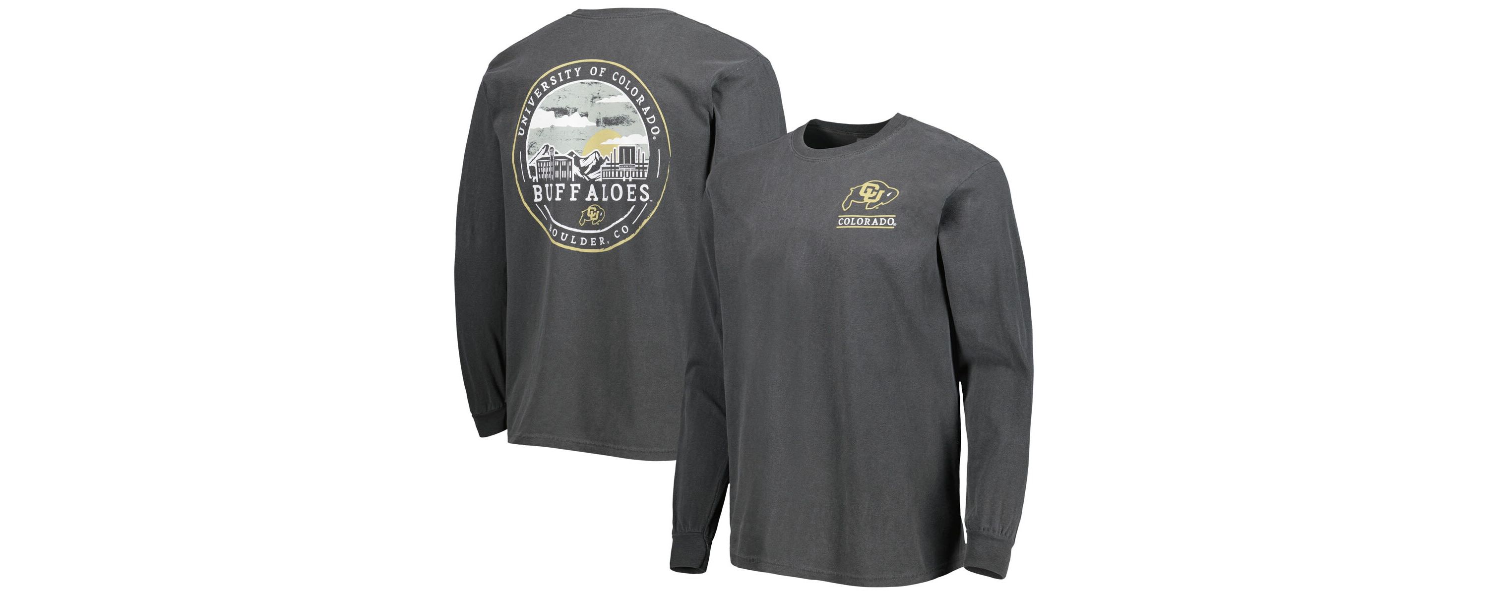 NCAA Colorado Buffaloes Circle Campus Scene Long Sleeve T-Shirt