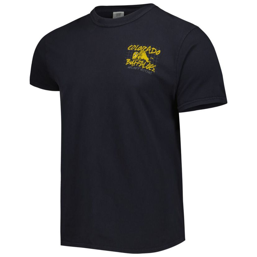 NCAA Colorado Buffaloes Vault Helmet History Comfort T-Shirt